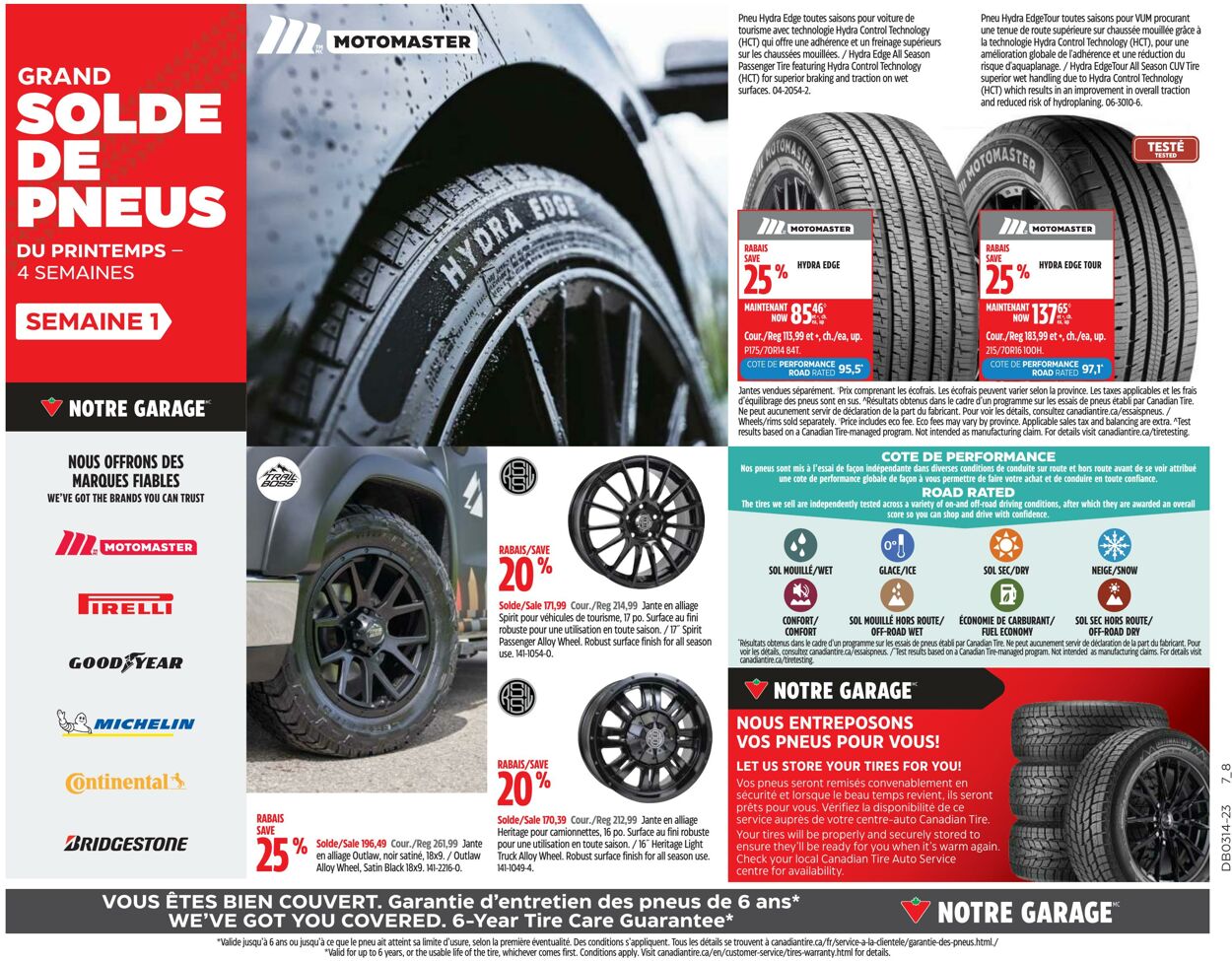 Circulaire Canadian Tire 30.03.2023 - 05.04.2023