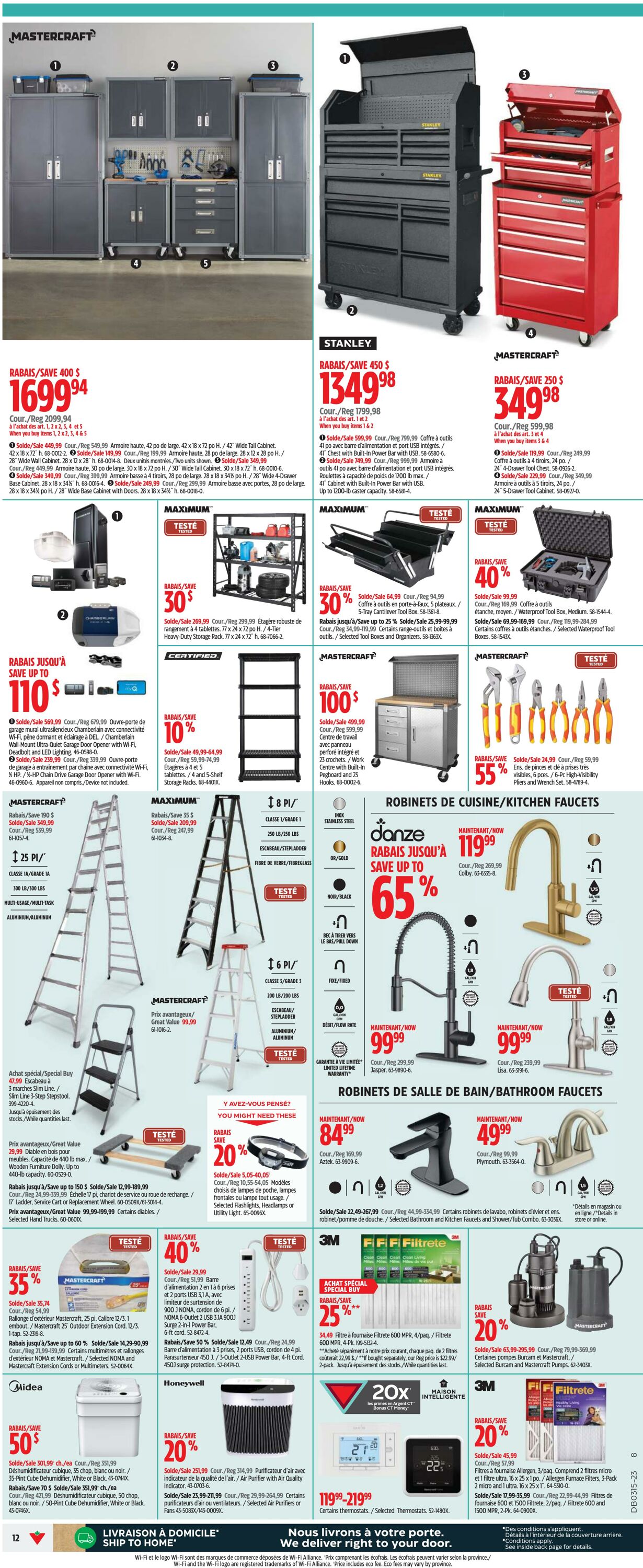 Circulaire Canadian Tire 06.04.2023 - 12.04.2023