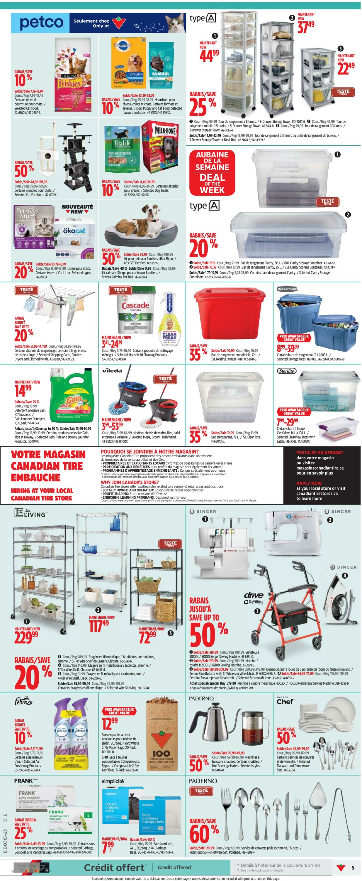 Circulaire Canadian Tire 06.04.2023 - 12.04.2023