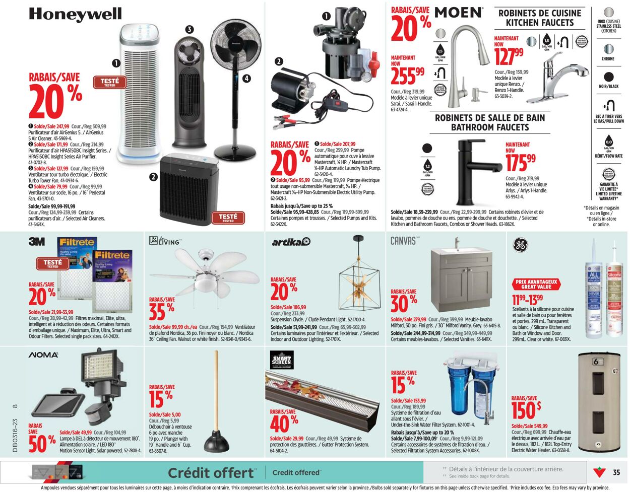 Circulaire Canadian Tire 13.04.2023 - 19.04.2023