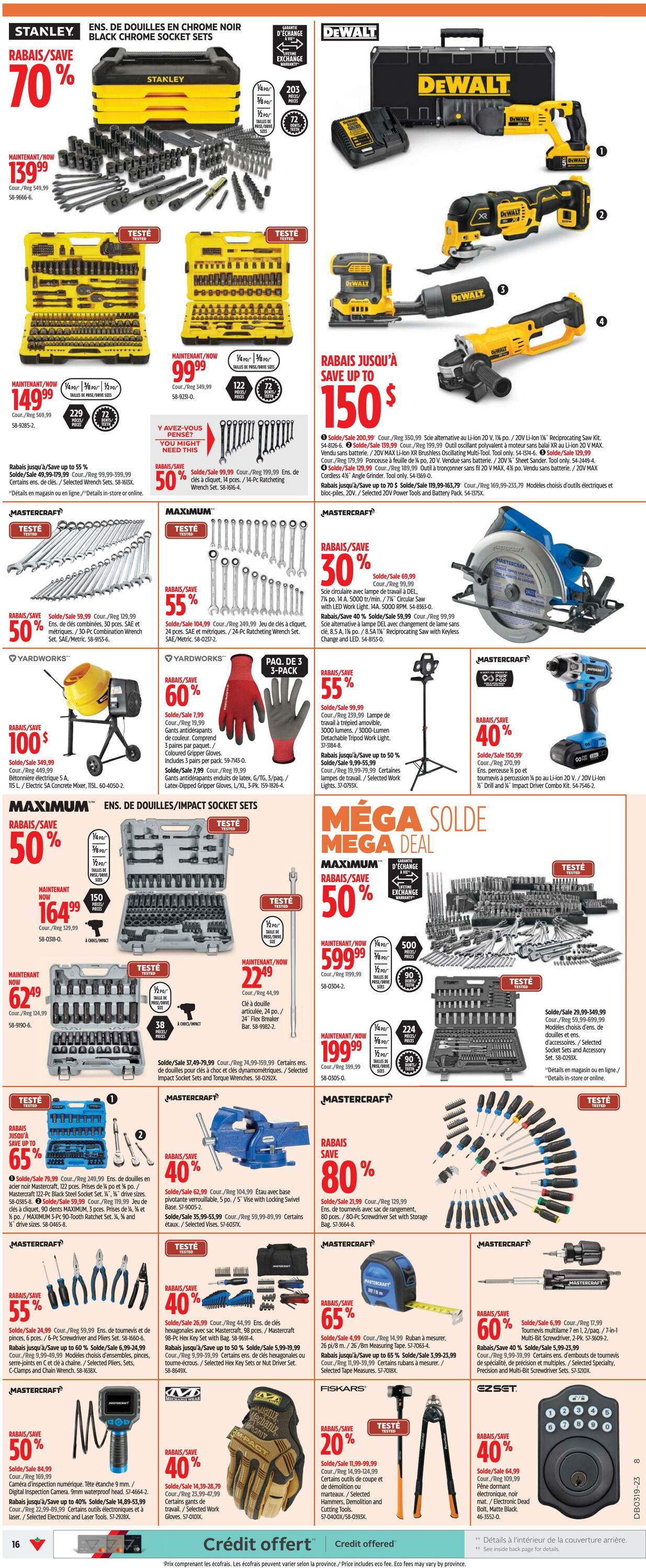 Circulaire Canadian Tire 04.05.2023 - 10.05.2023