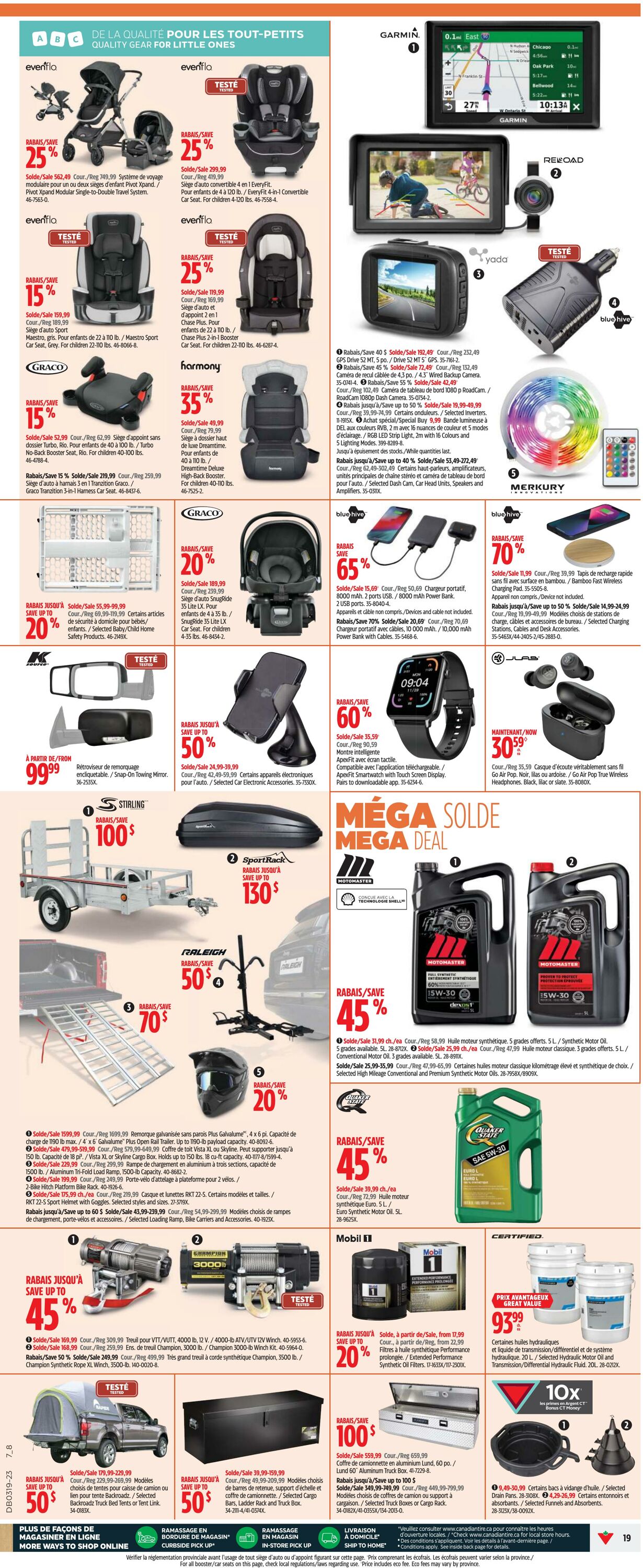 Circulaire Canadian Tire 04.05.2023 - 10.05.2023