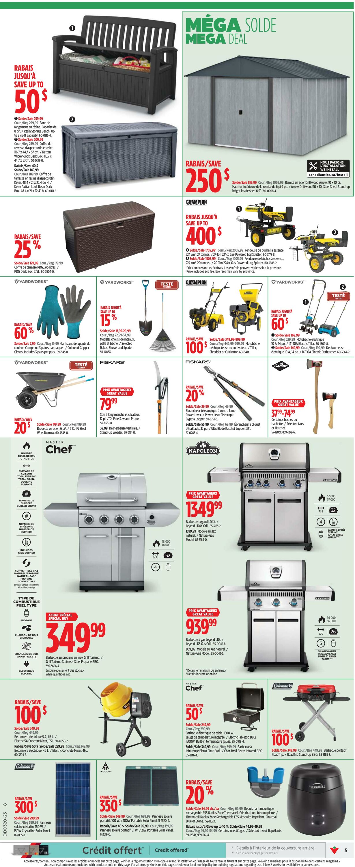 Circulaire Canadian Tire 11.05.2023 - 17.05.2023