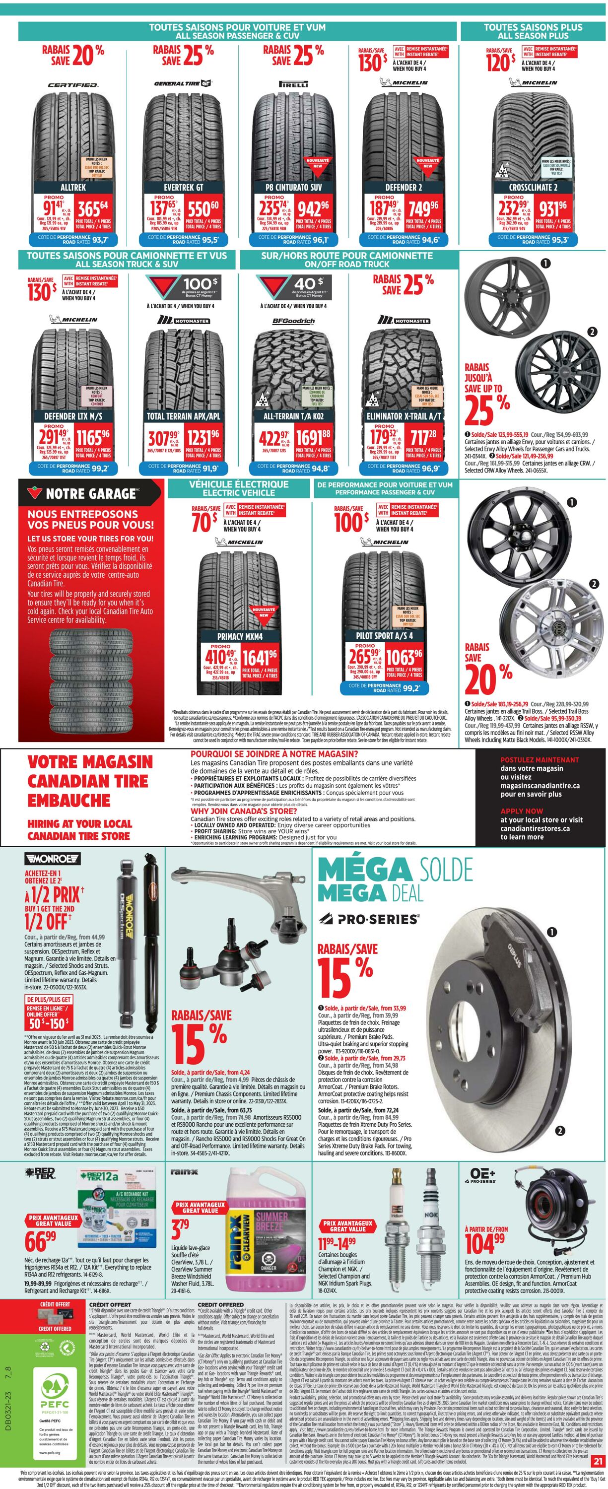 Circulaire Canadian Tire 18.05.2023 - 24.05.2023