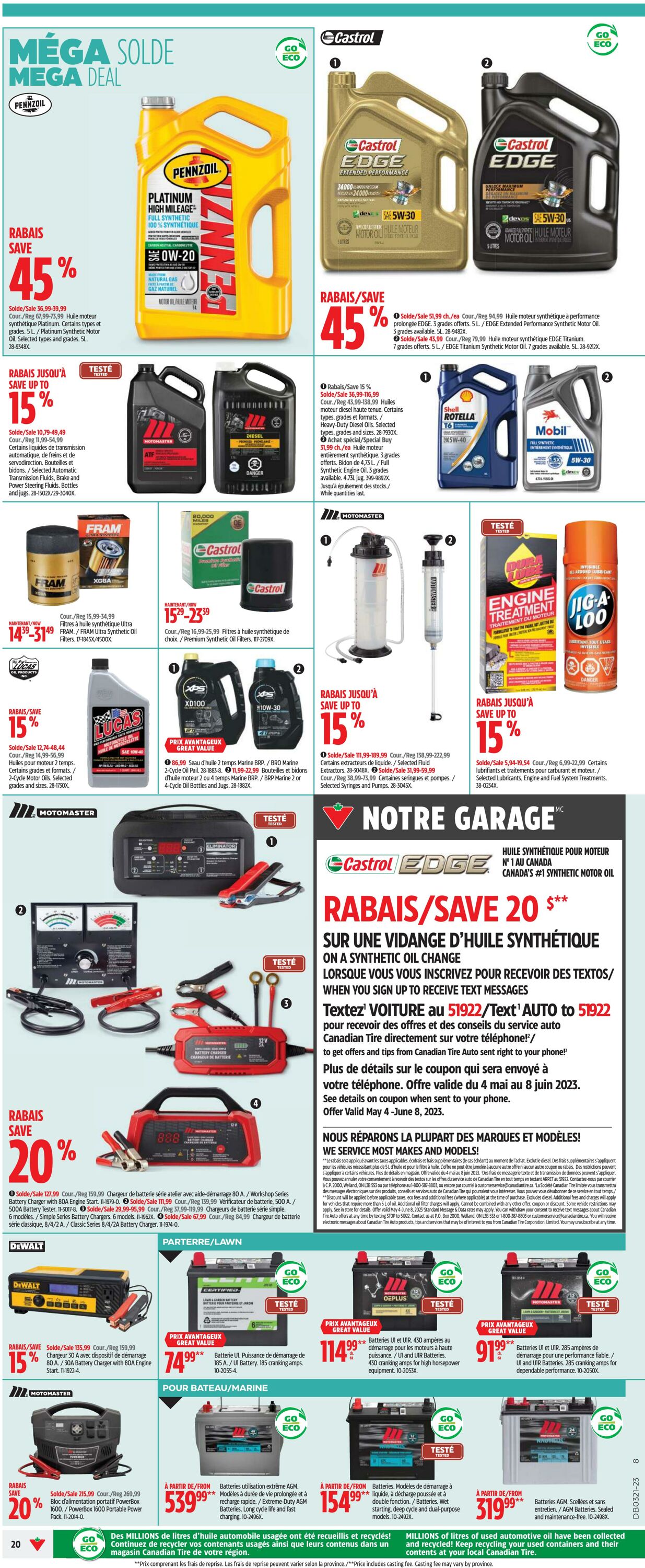 Circulaire Canadian Tire 18.05.2023 - 24.05.2023