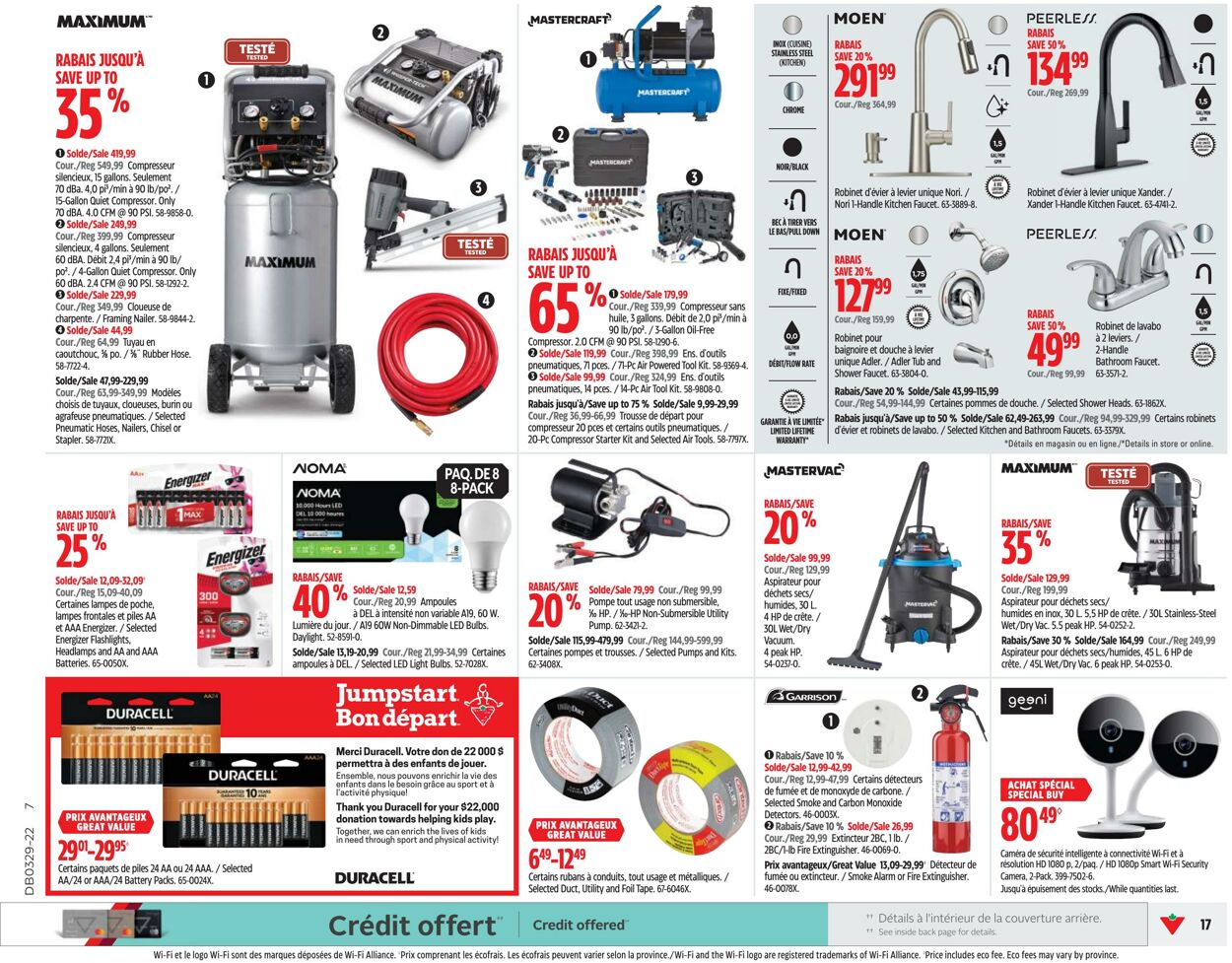 Circulaire Canadian Tire 14.07.2022 - 20.07.2022