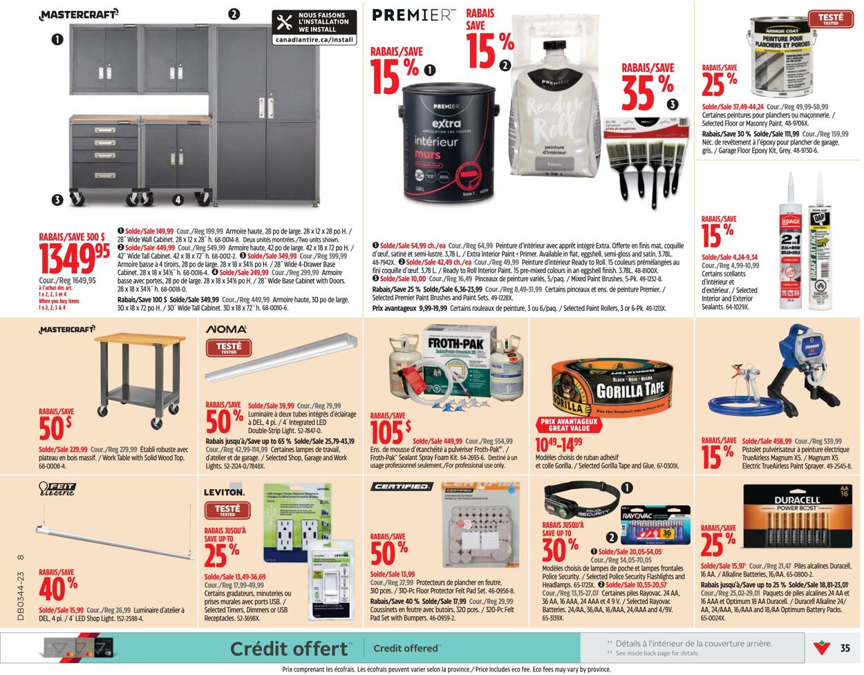 Circulaire Canadian Tire 26.10.2023 - 01.11.2023