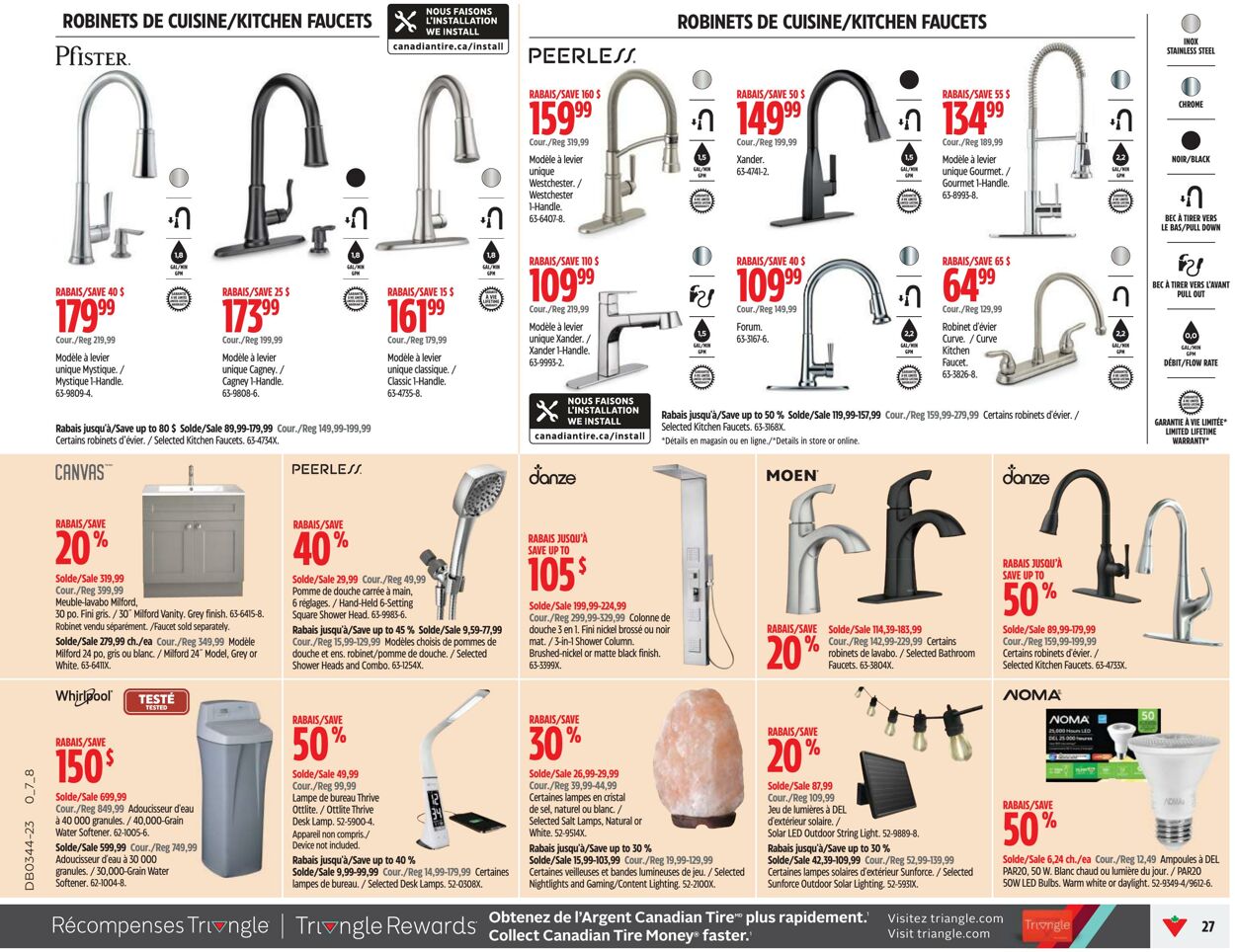 Circulaire Canadian Tire 26.10.2023 - 01.11.2023