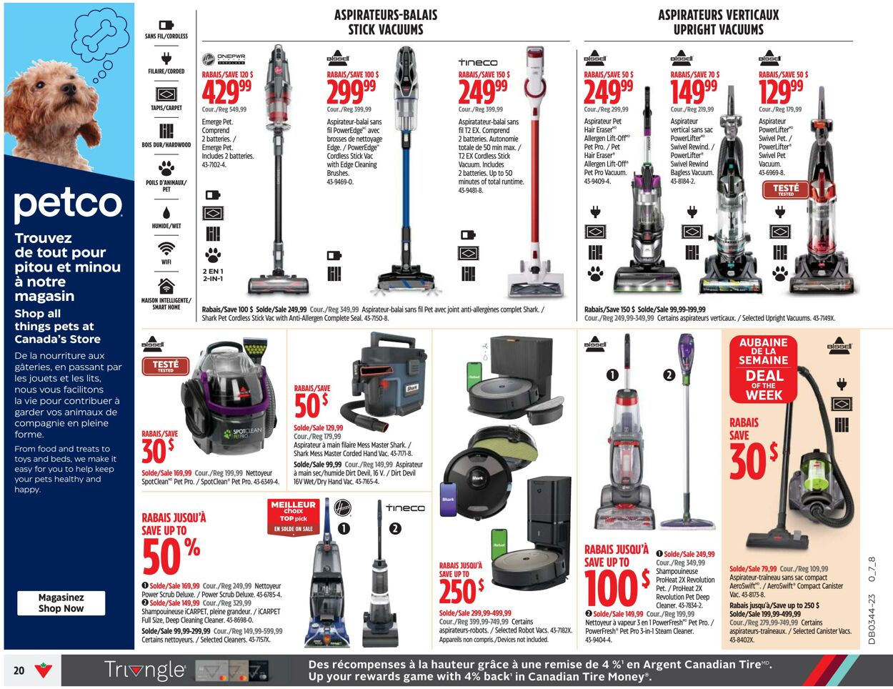 Circulaire Canadian Tire 26.10.2023 - 01.11.2023