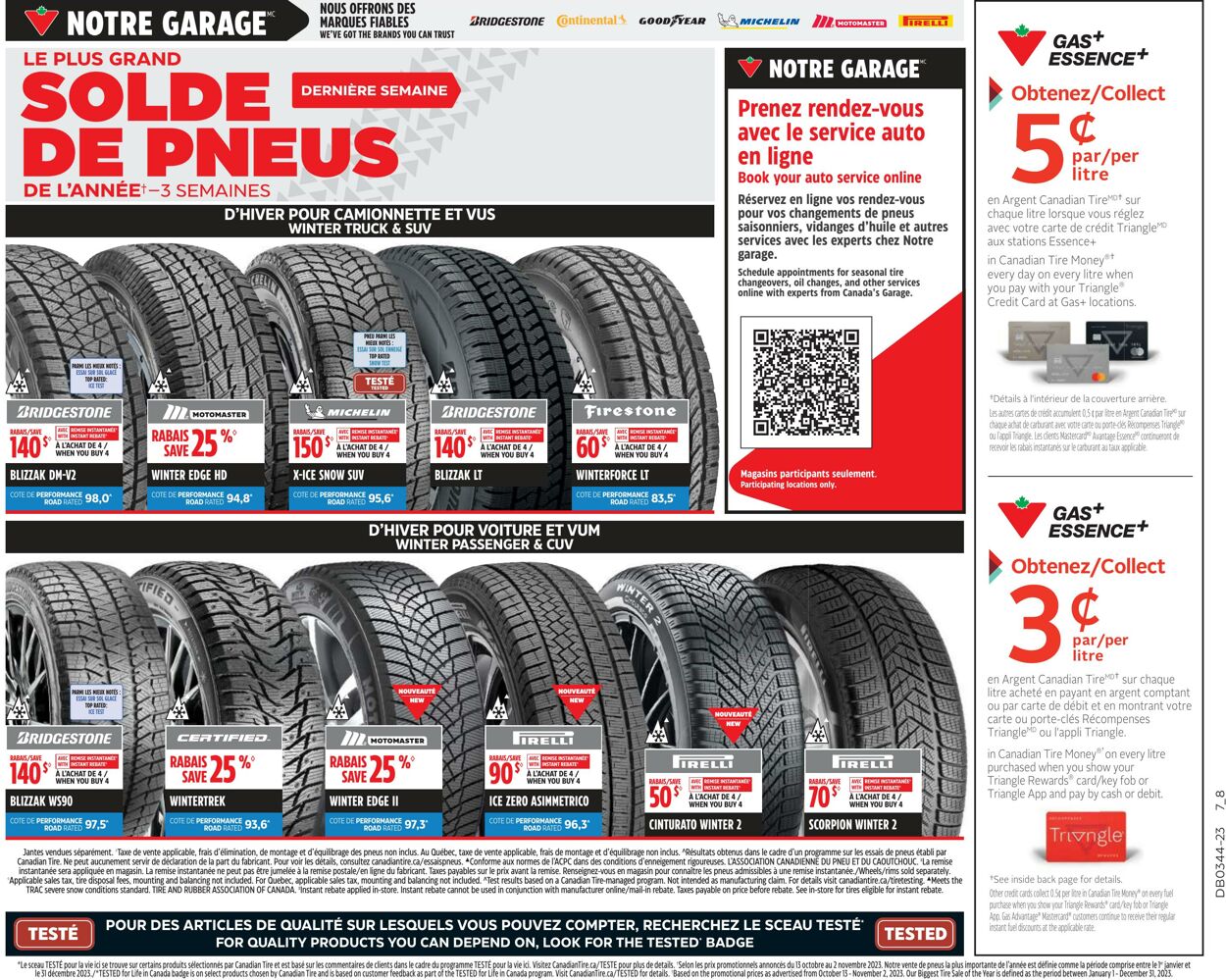 Circulaire Canadian Tire 26.10.2023 - 01.11.2023