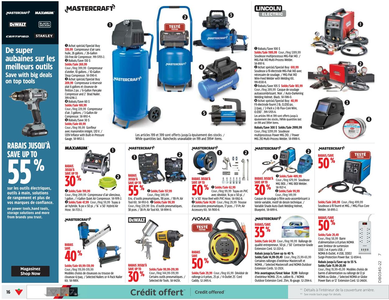 Circulaire Canadian Tire 03.11.2022 - 09.11.2022