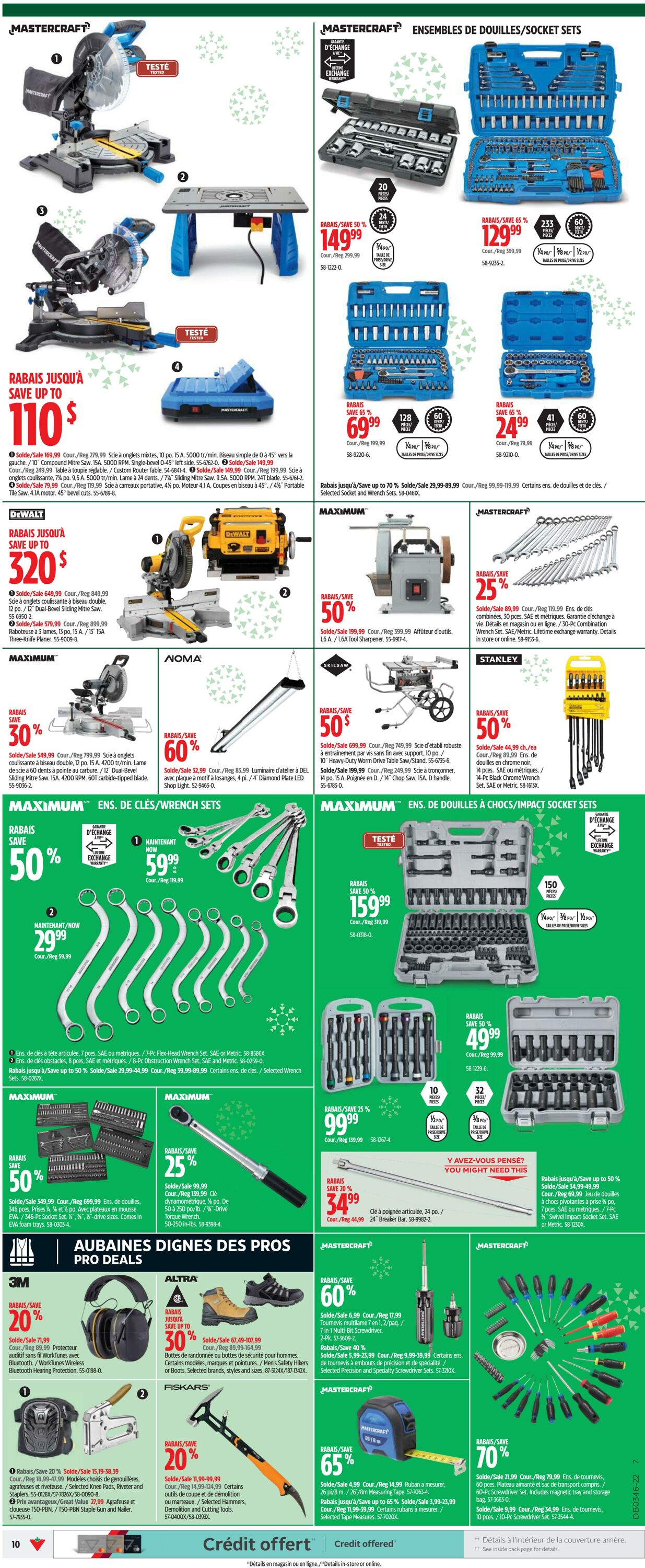 Circulaire Canadian Tire 10.11.2022 - 16.11.2022