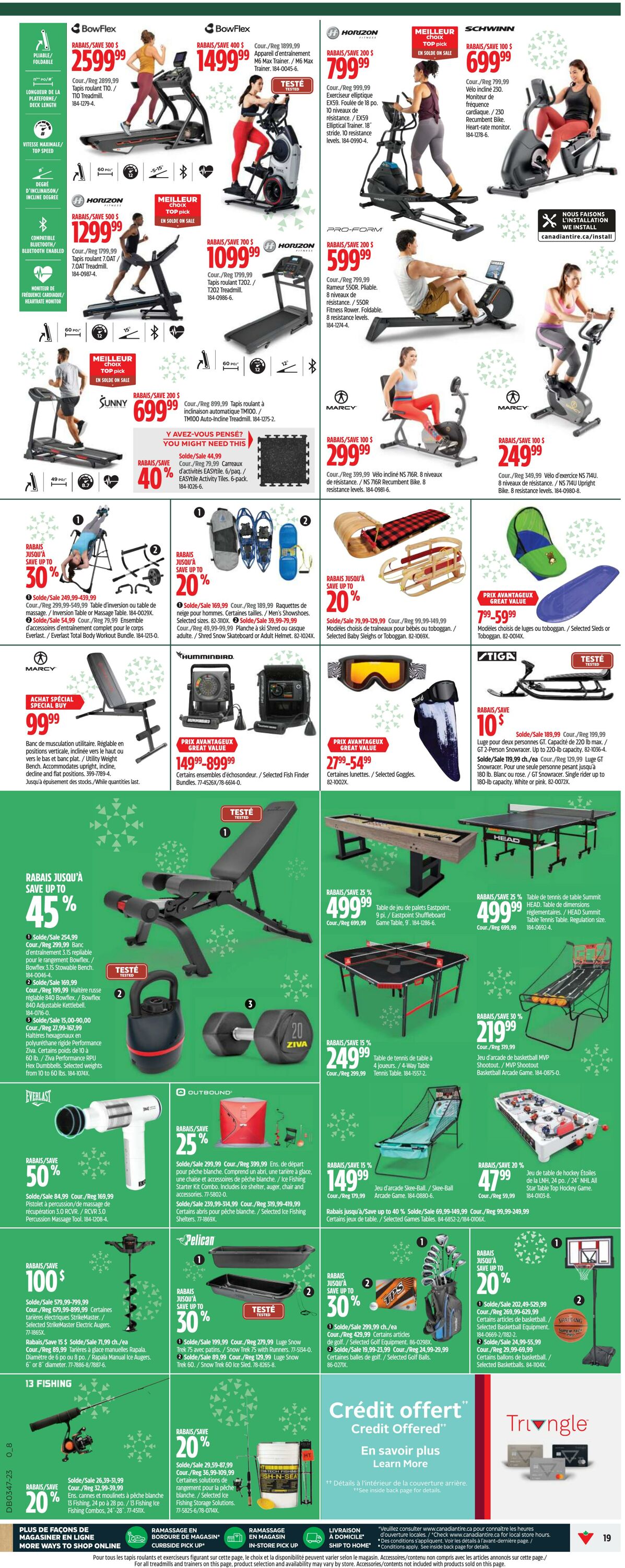 Circulaire Canadian Tire 16.11.2023 - 22.11.2023