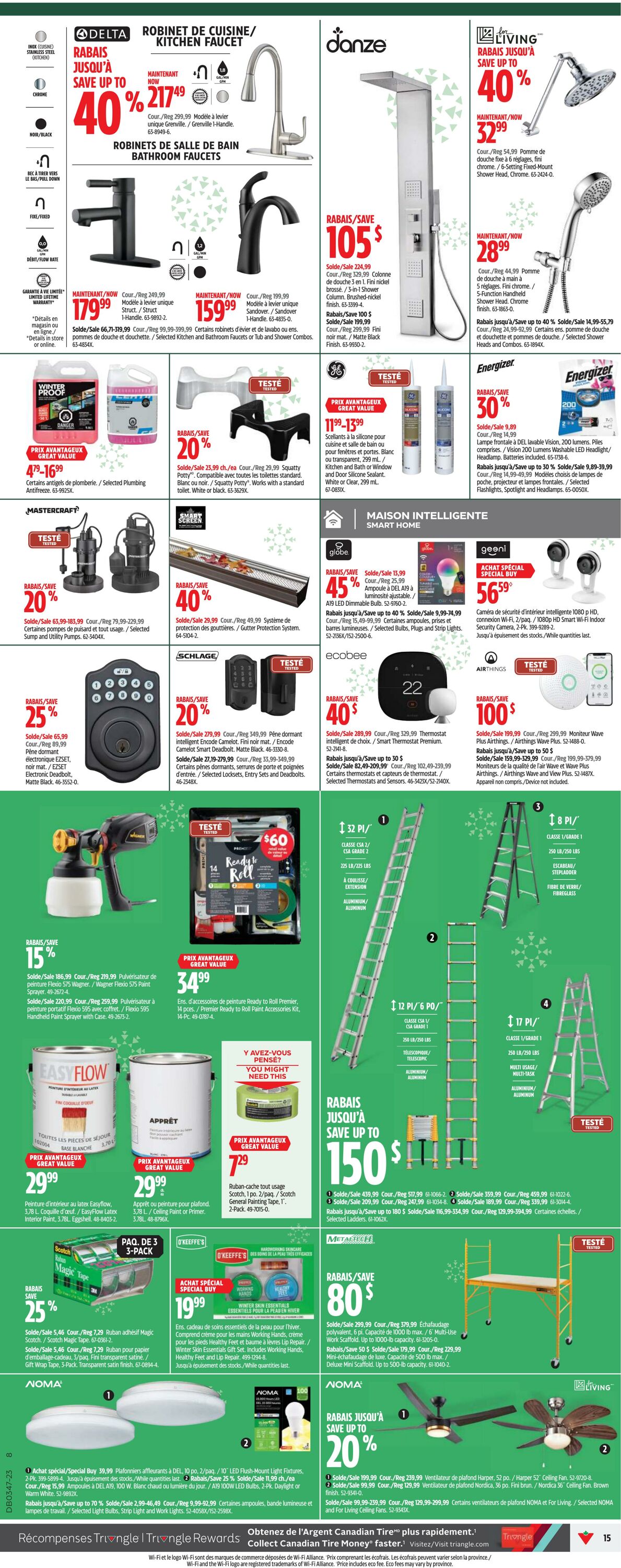 Circulaire Canadian Tire 16.11.2023 - 22.11.2023