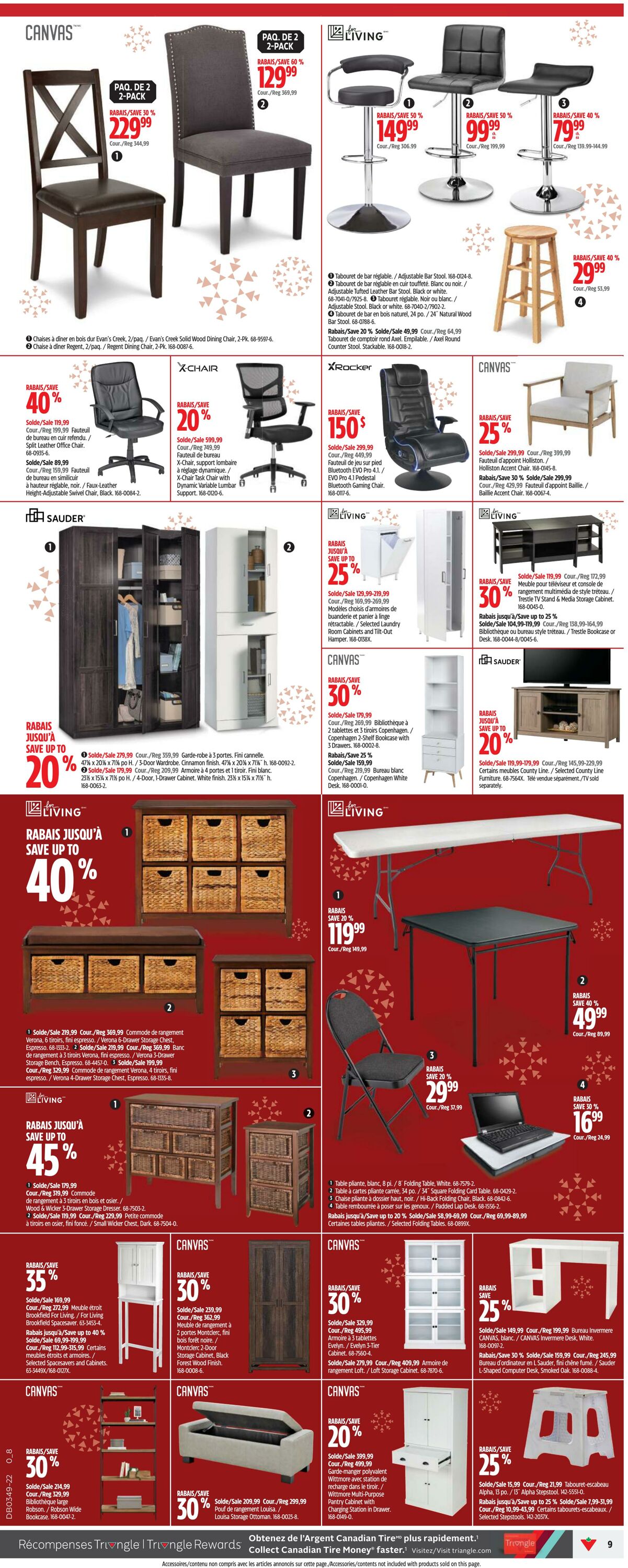 Circulaire Canadian Tire 01.12.2022 - 07.12.2022