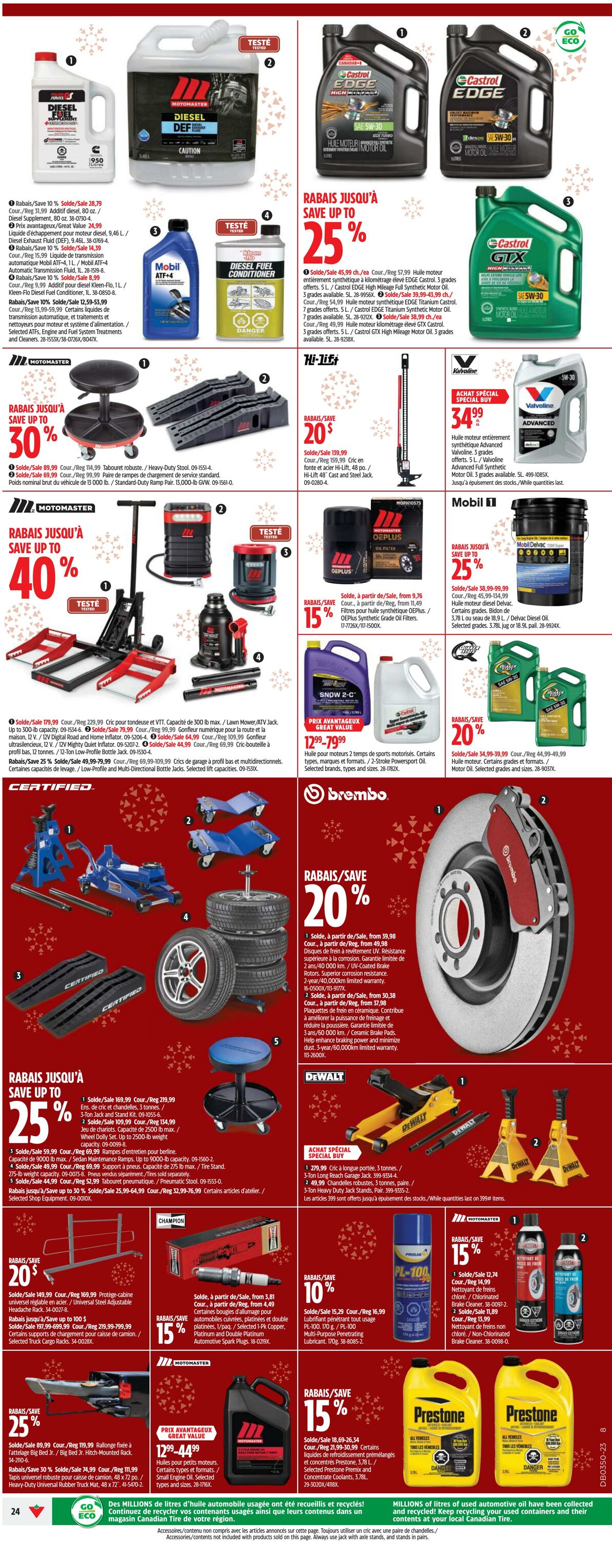 Circulaire Canadian Tire 07.12.2023 - 13.12.2023