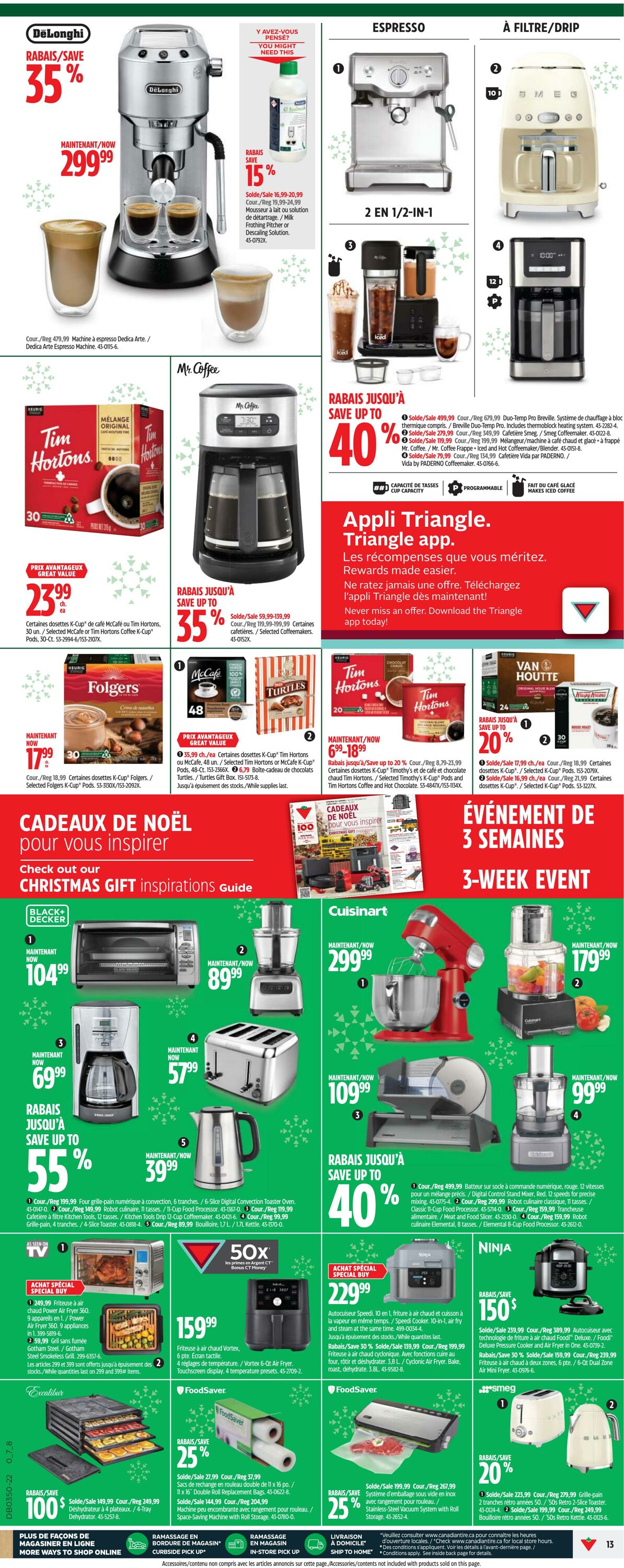 Circulaire Canadian Tire 08.12.2022 - 14.12.2022