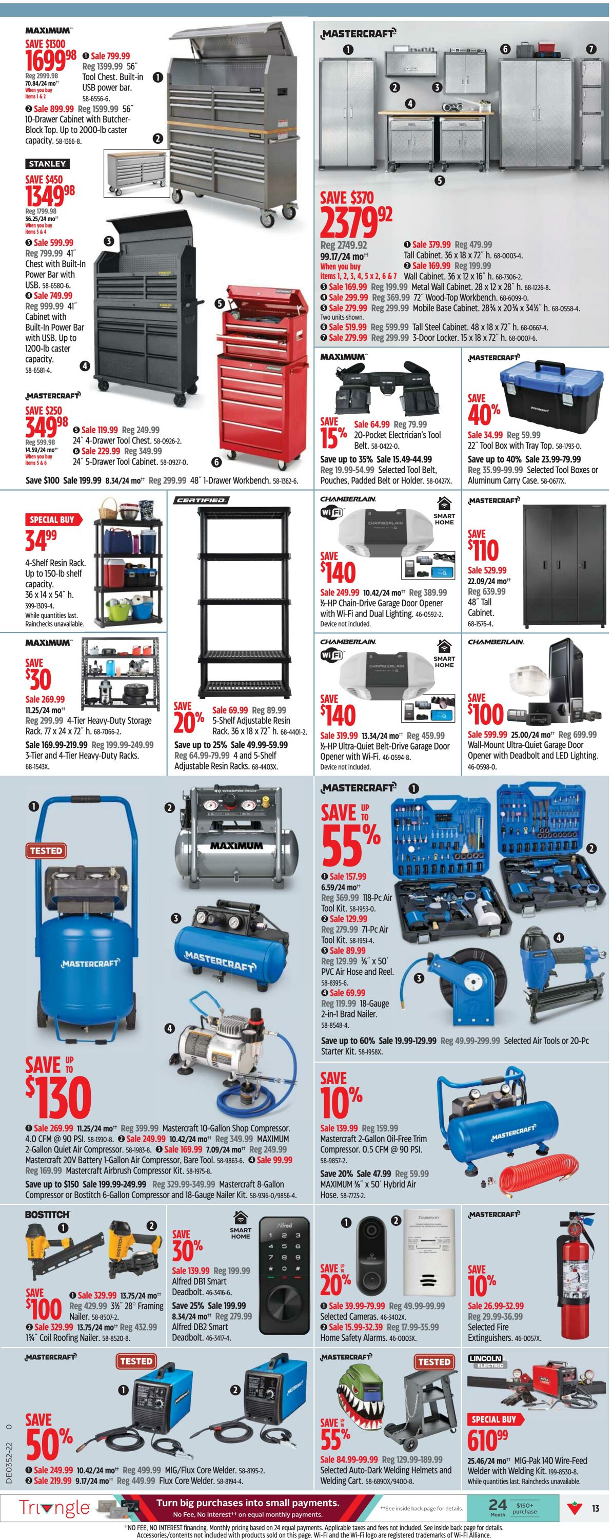 Circulaire Canadian Tire 22.12.2022 - 28.12.2022