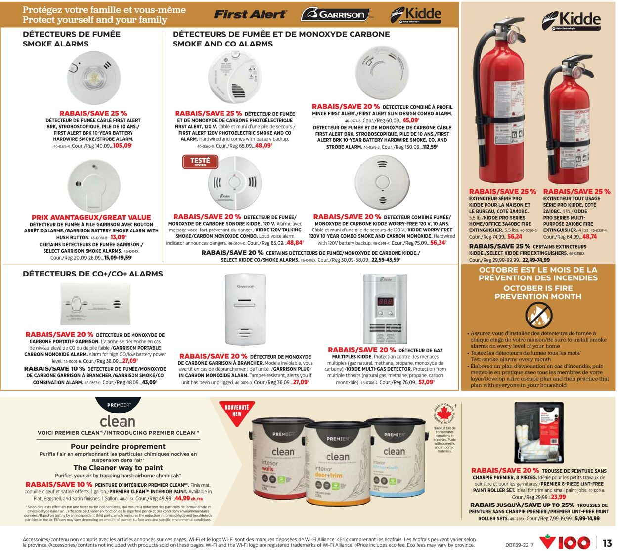 Circulaire Canadian Tire 22.09.2022 - 12.10.2022