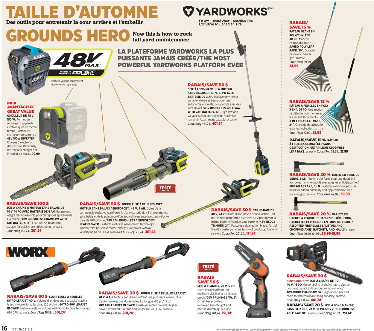 Circulaire Canadian Tire 22.09.2022 - 12.10.2022