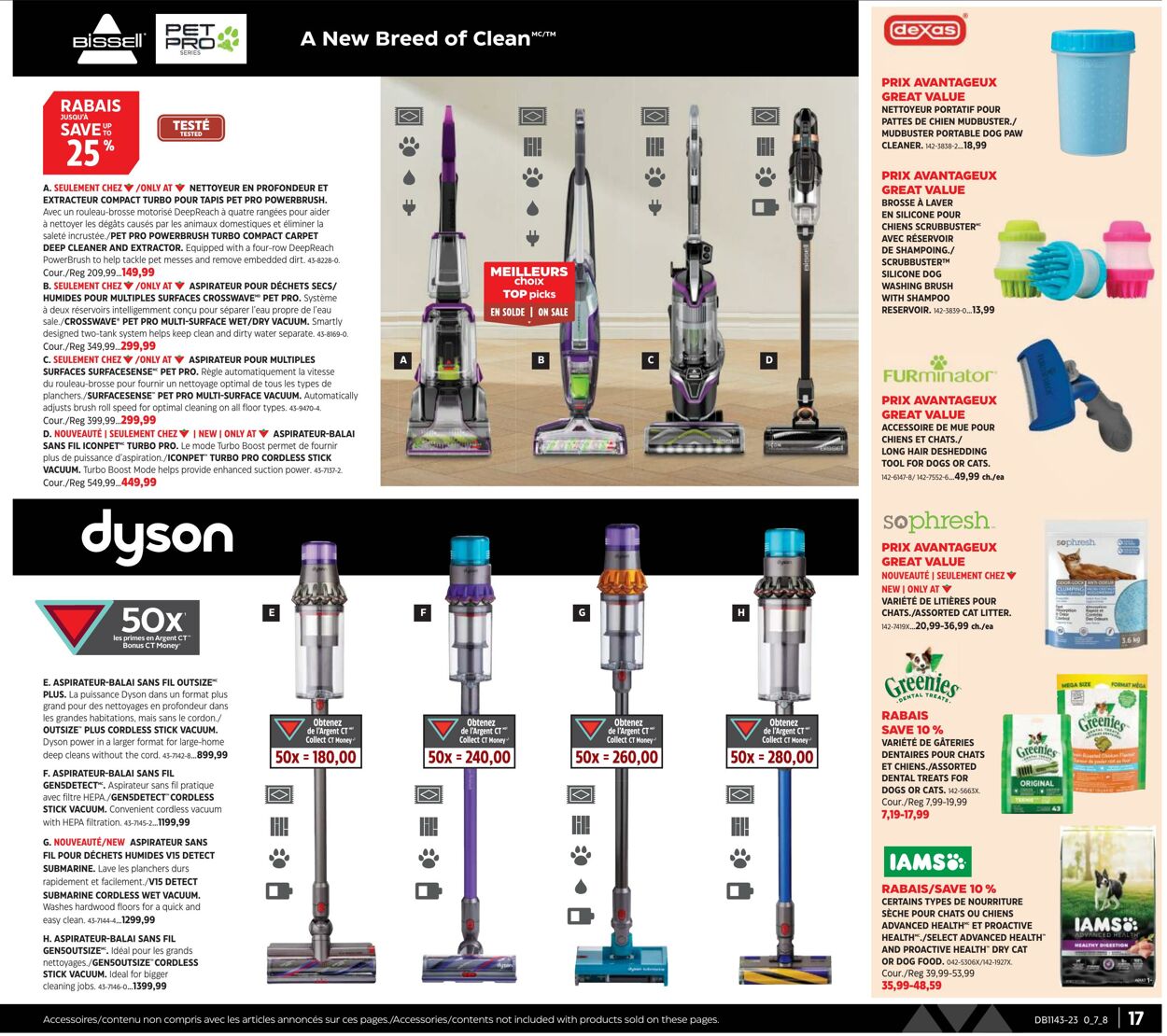 Circulaire Canadian Tire 19.10.2023 - 08.11.2023