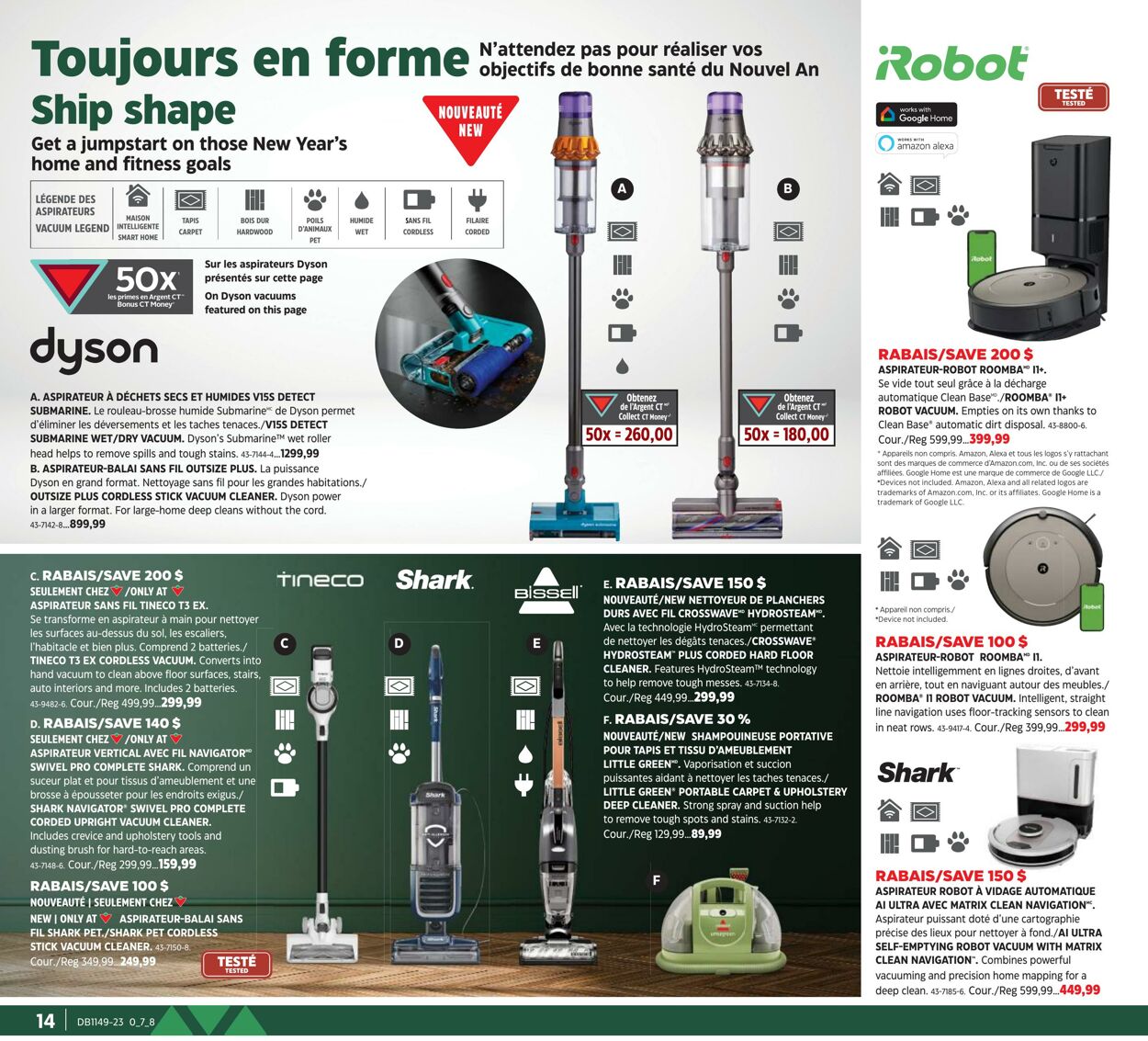 Circulaire Canadian Tire 30.11.2023 - 24.12.2023