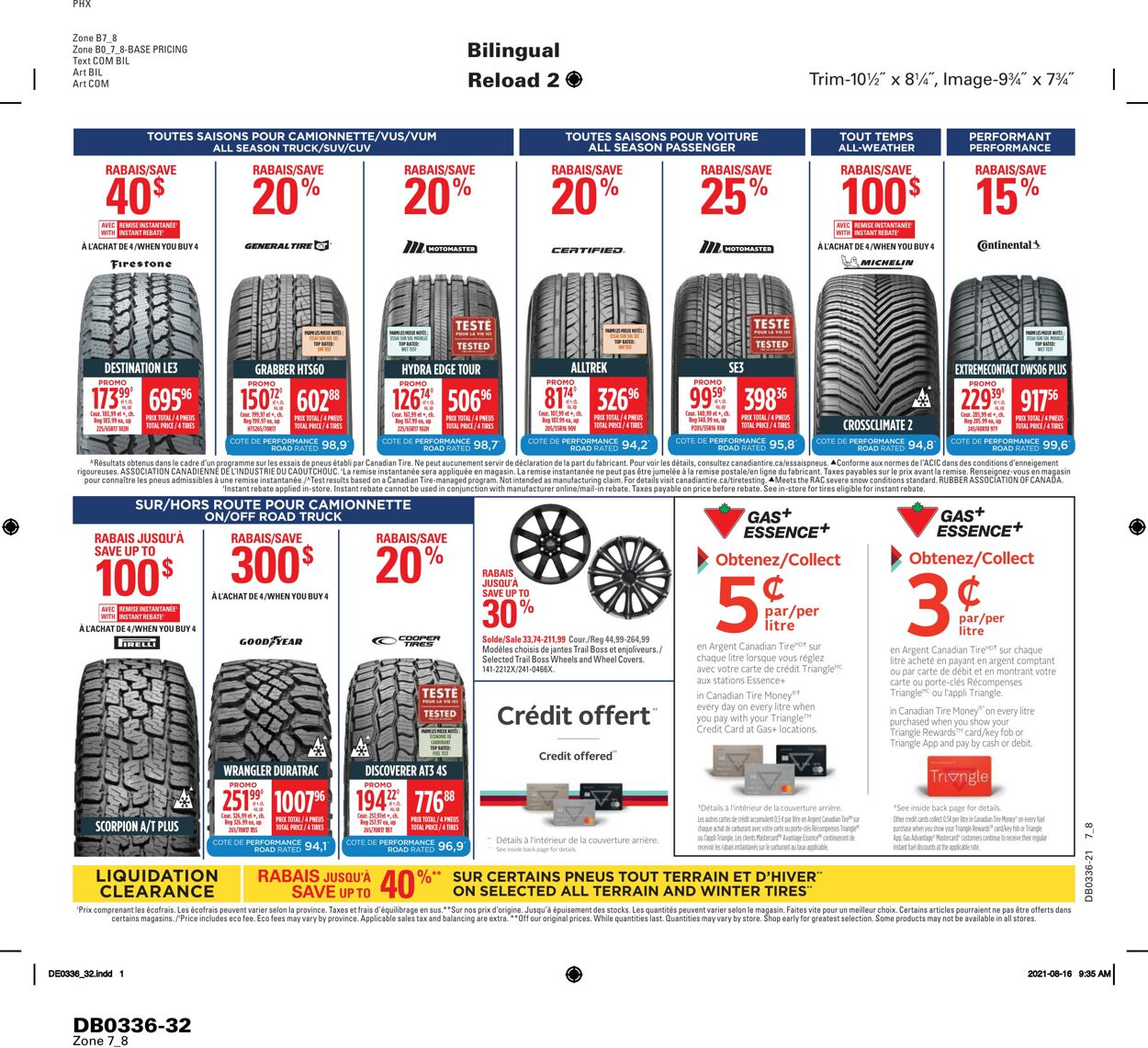 Circulaire Canadian Tire 02.09.2021 - 08.09.2021