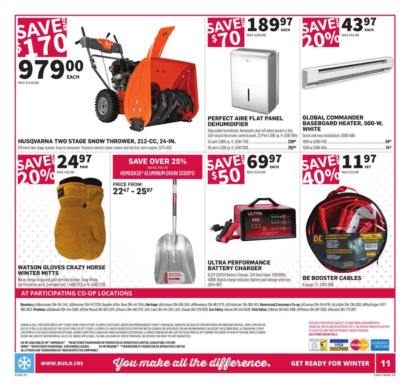 Circulaire Co-op Food 25.09.2025 - 01.10.2025