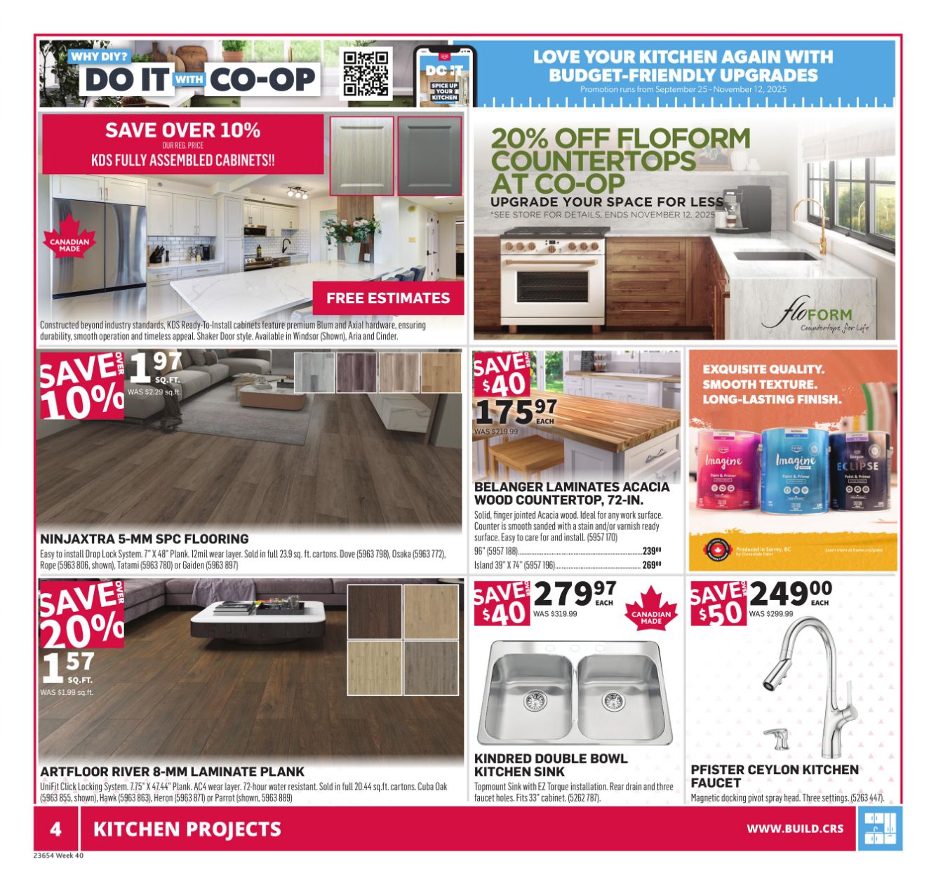 Circulaire Co-op Food 25.09.2025 - 01.10.2025