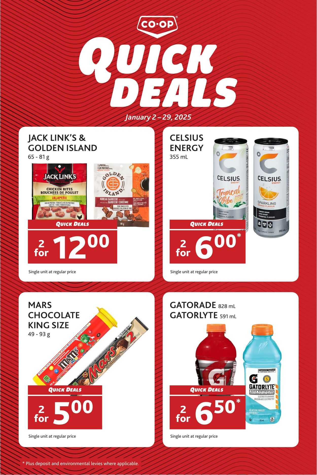 Circulaire Co-op Food 02.01.2025 - 29.01.2025