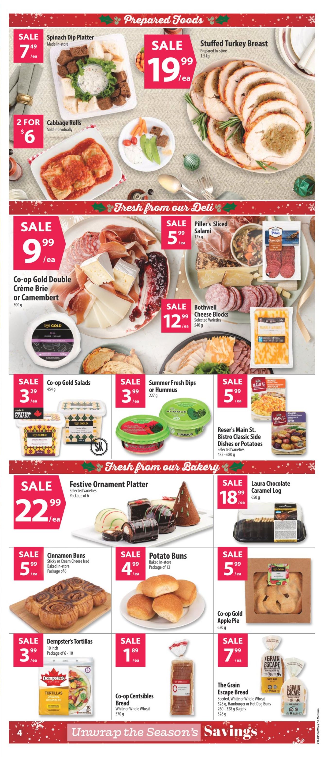 Circulaire Co-op Food 19.12.2024 - 25.12.2024