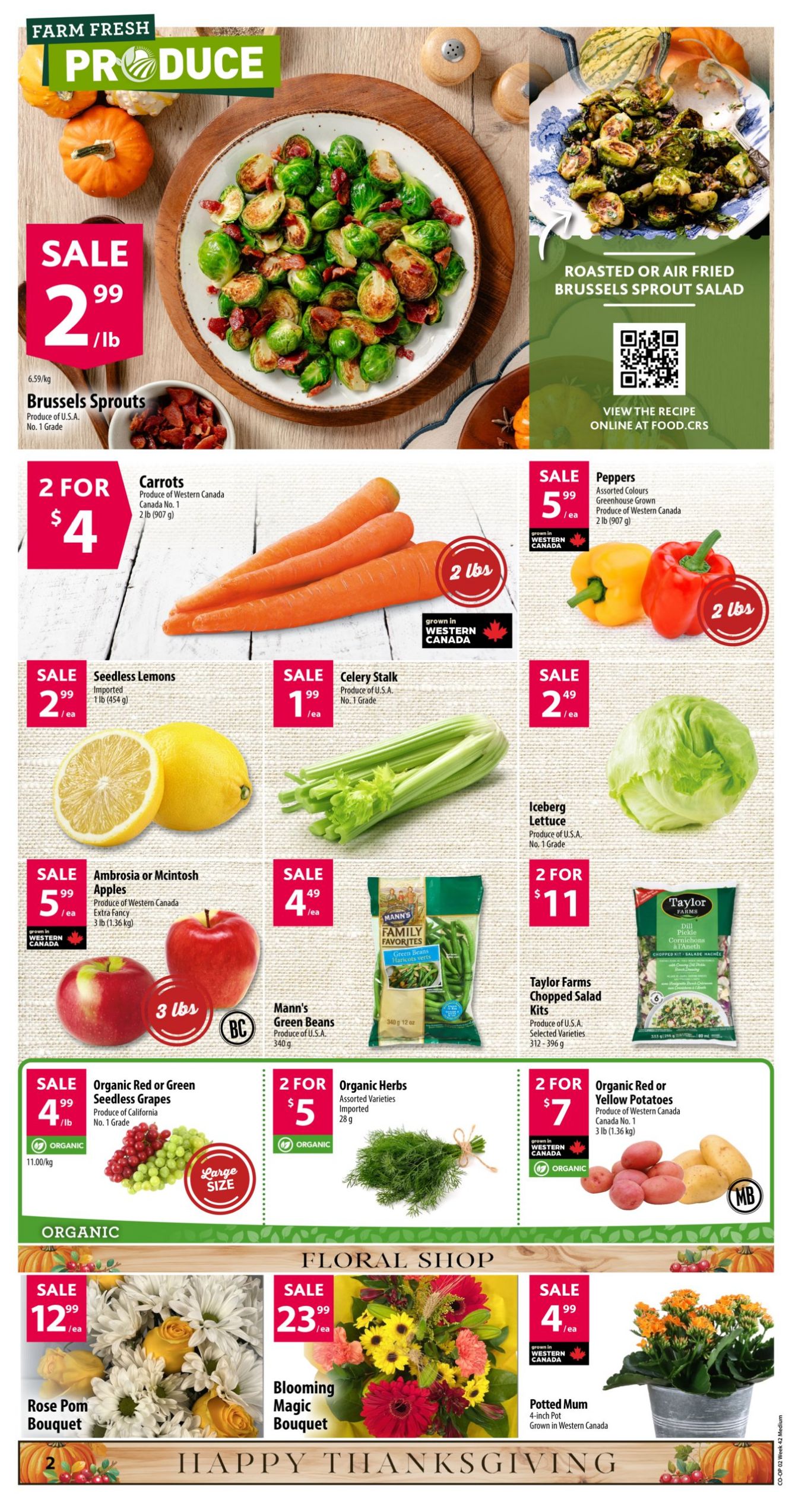 Circulaire Co-op Food 10.10.2024 - 16.10.2024