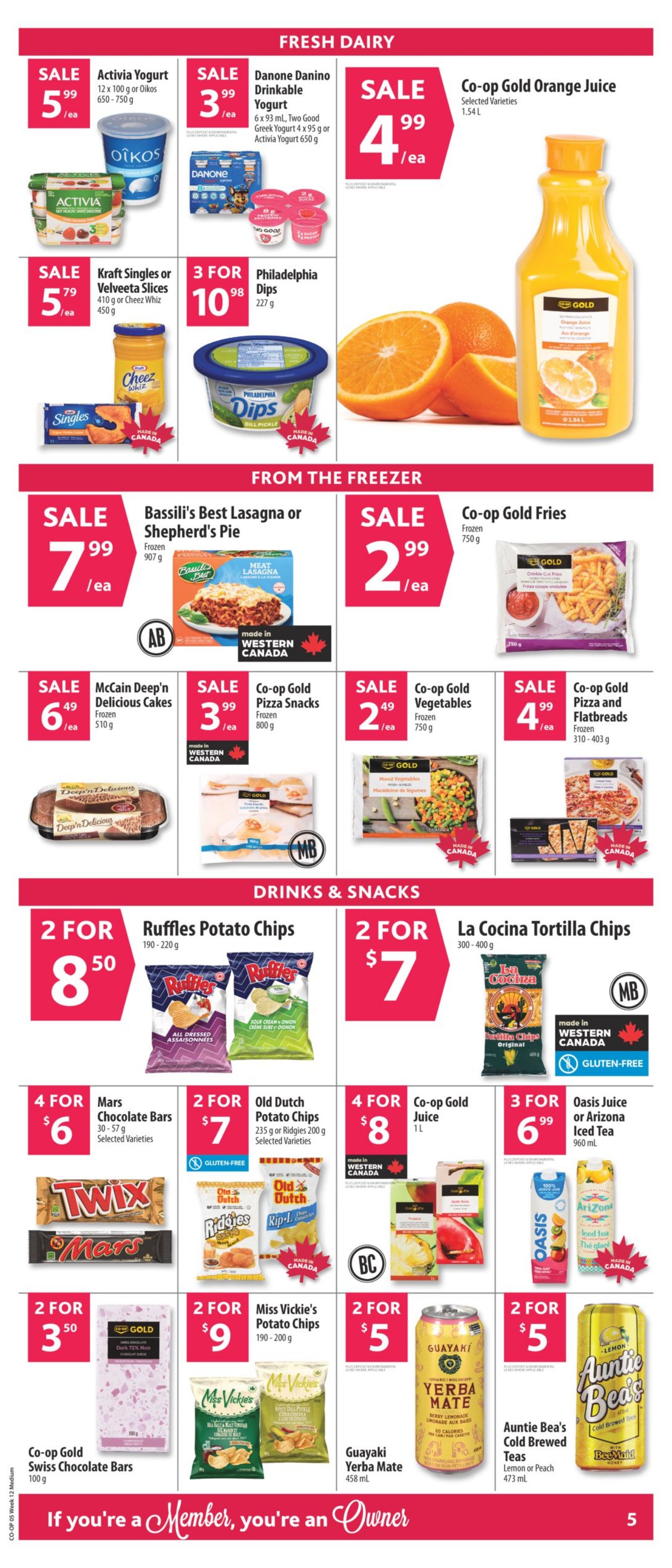 Circulaire Co-op Food 13.03.2025 - 19.03.2025