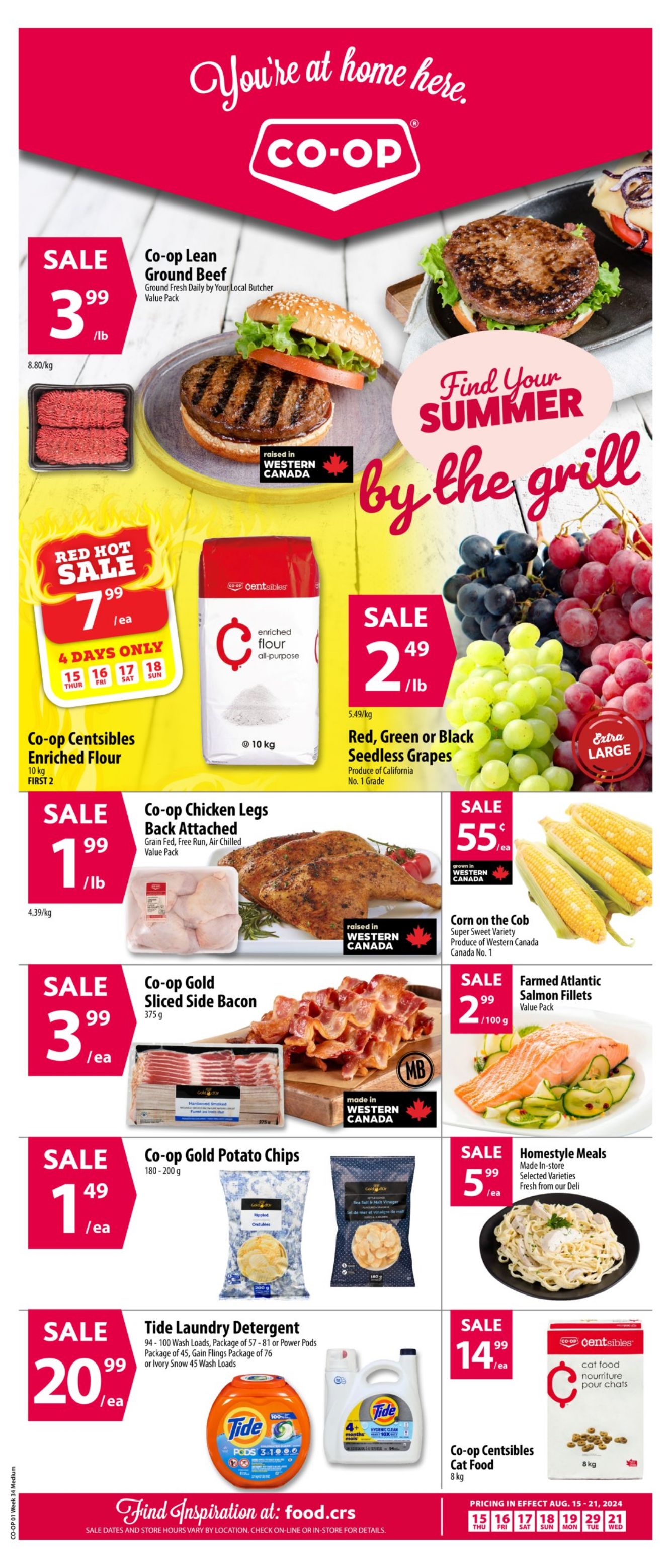 Circulaire Co-op Food 15.08.2024 - 21.08.2024