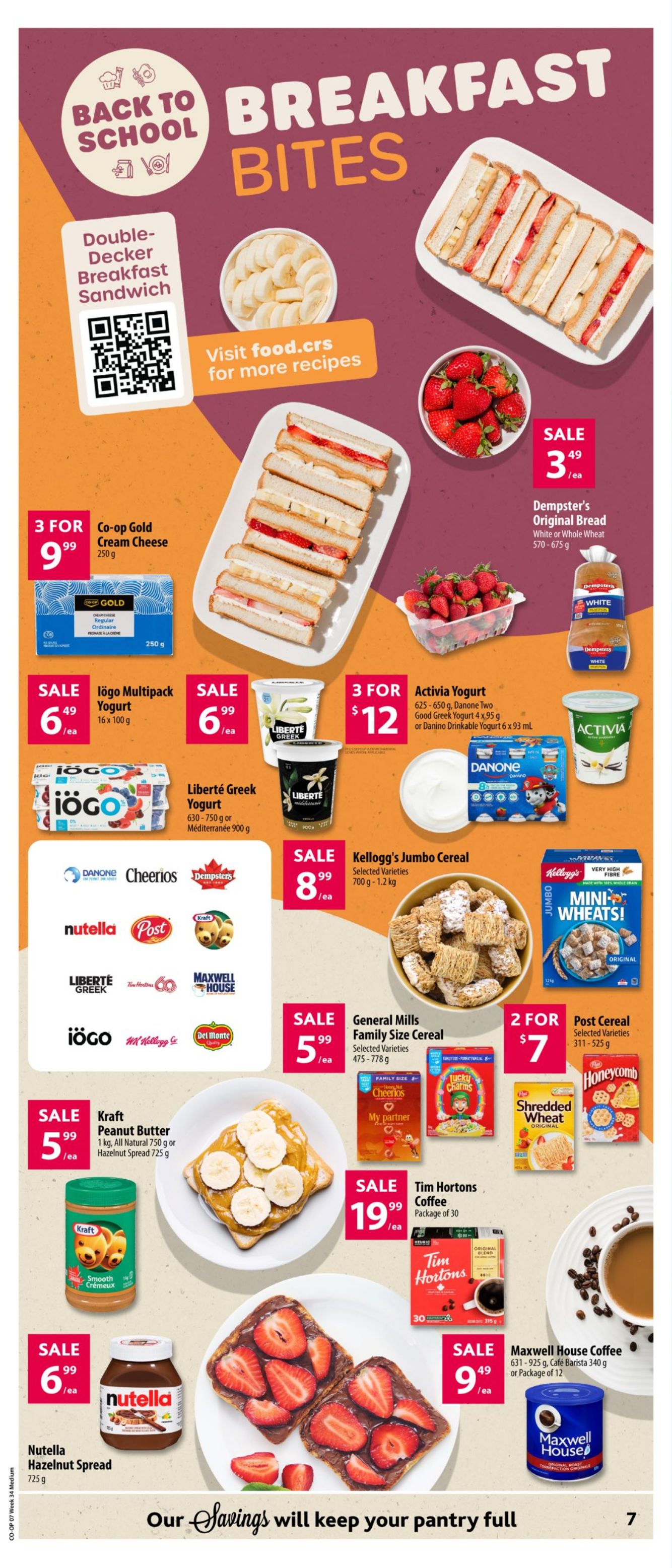 Circulaire Co-op Food 15.08.2024 - 21.08.2024