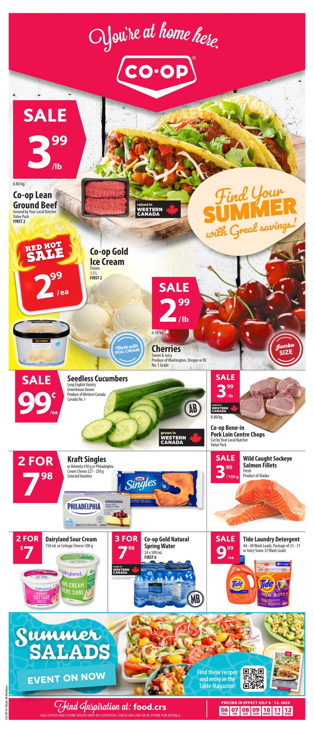 Circulaire Co-op Food 06.07.2023 - 12.07.2023