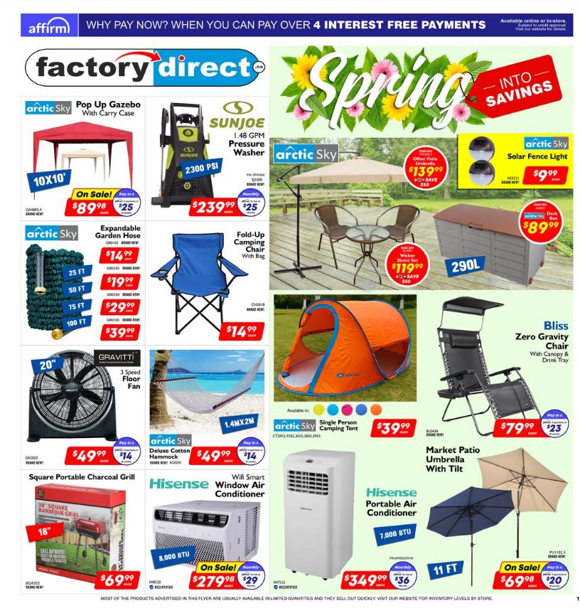 Circulaire Factory Direct 31.05.2023 - 06.06.2023