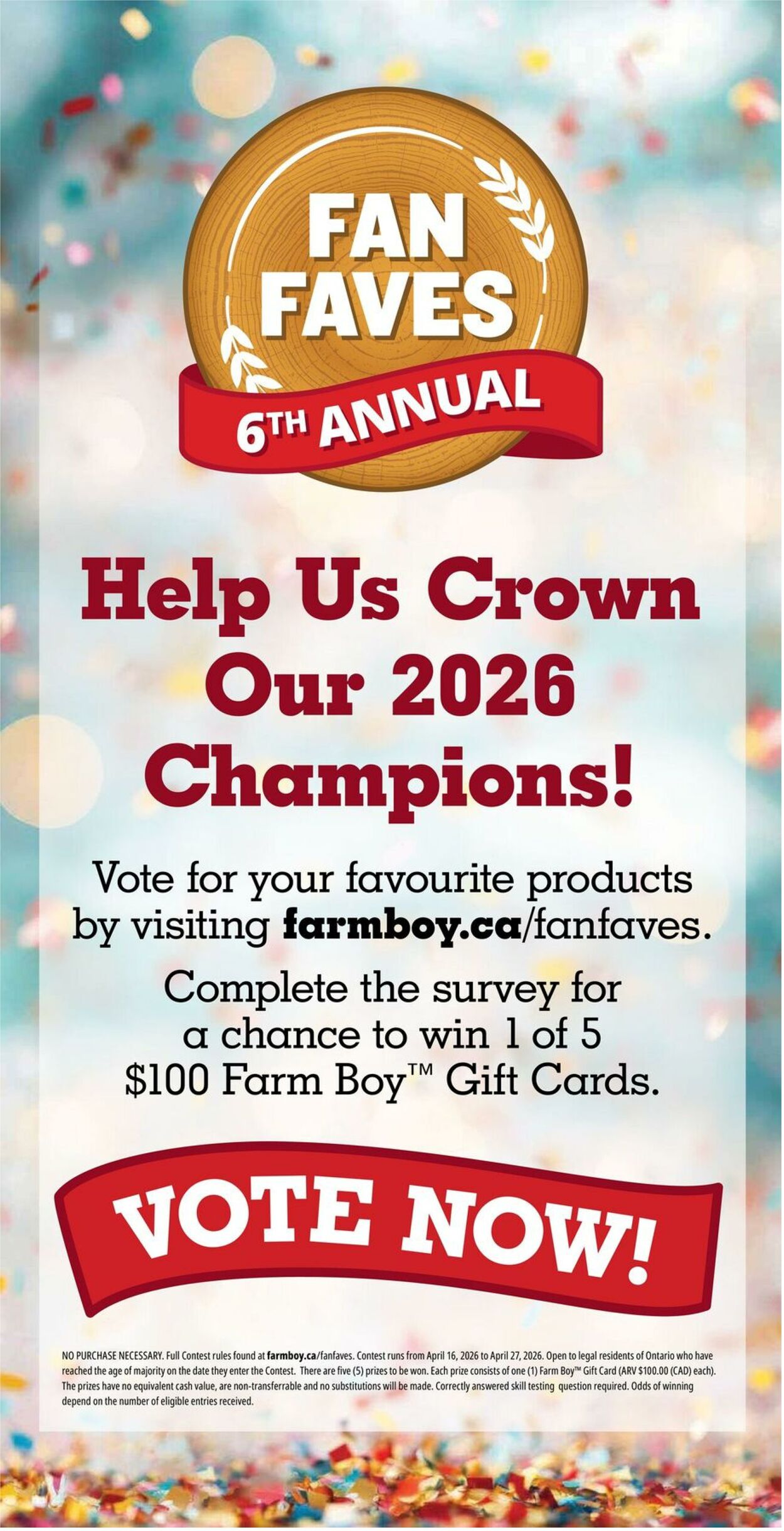 Circulaire Farm Boy 16.04.2026 - 22.04.2026