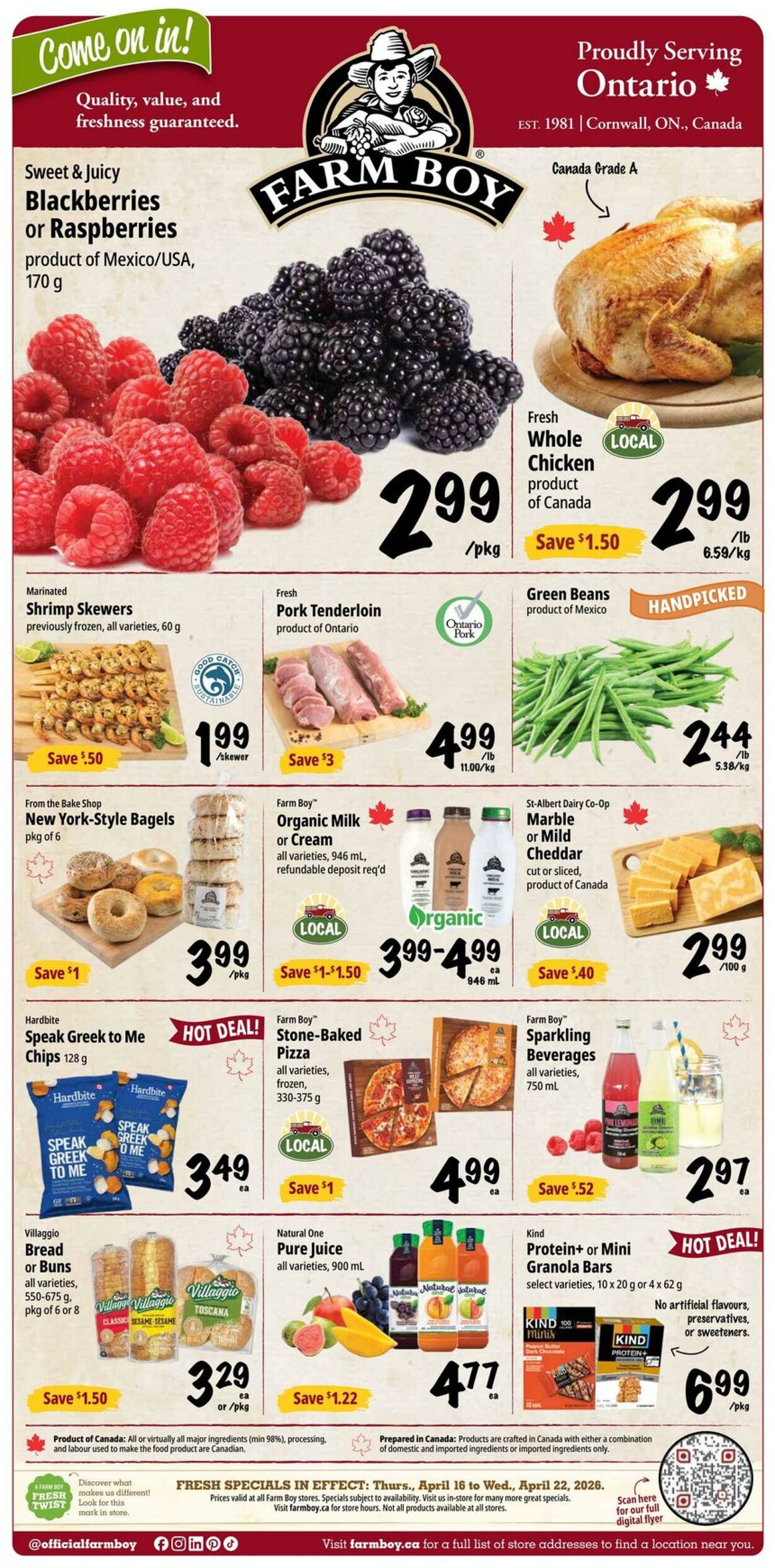 Farm Boy Circulaires