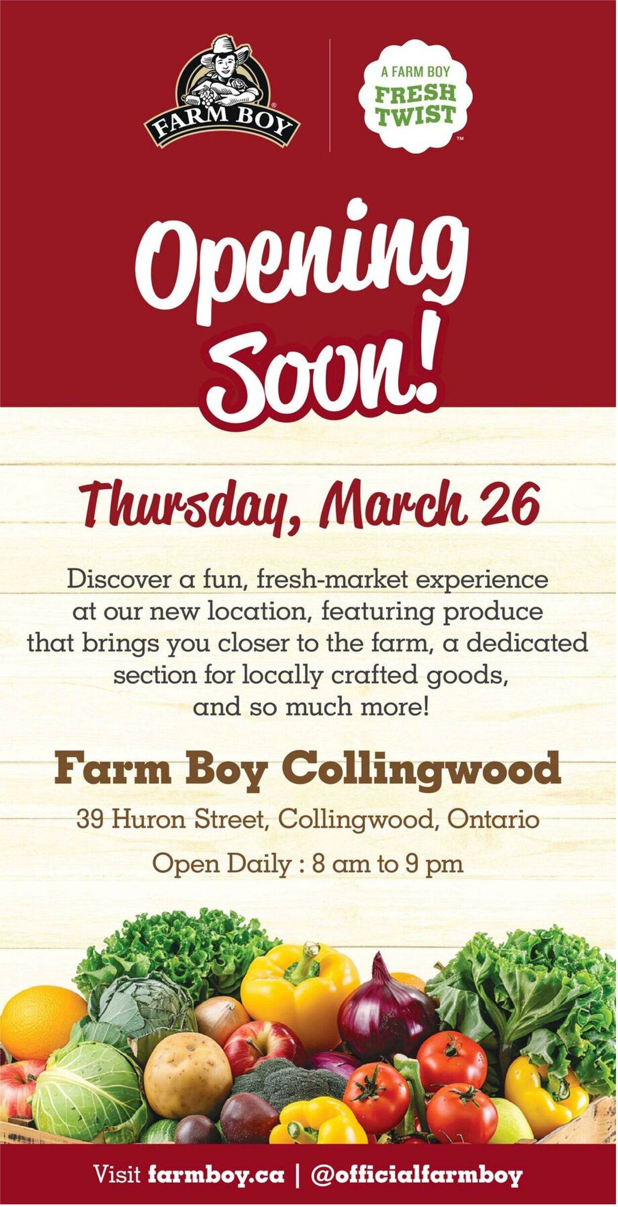 Circulaire Farm Boy 26.03.2026 - 01.04.2026
