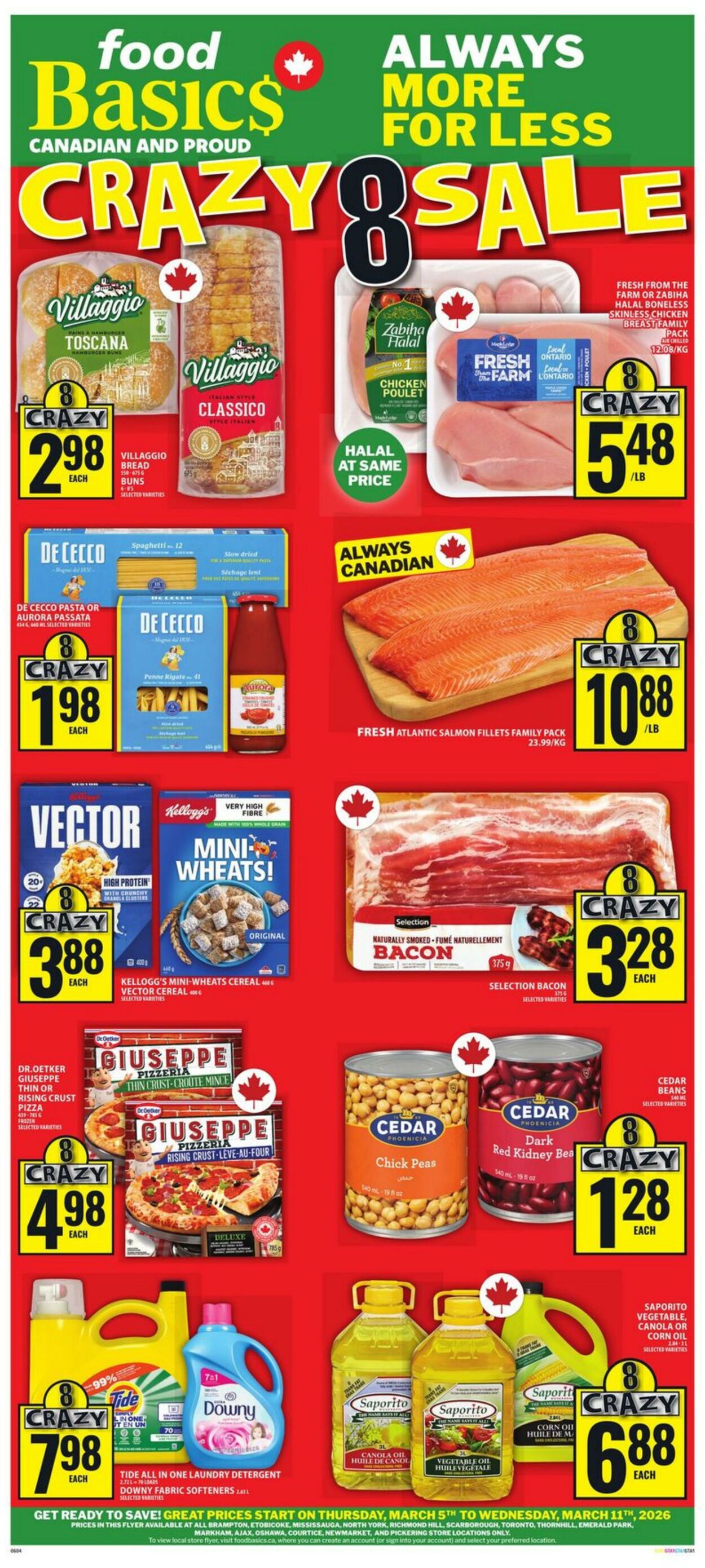 Circulaire Food Basics 05.03.2026 - 11.03.2026