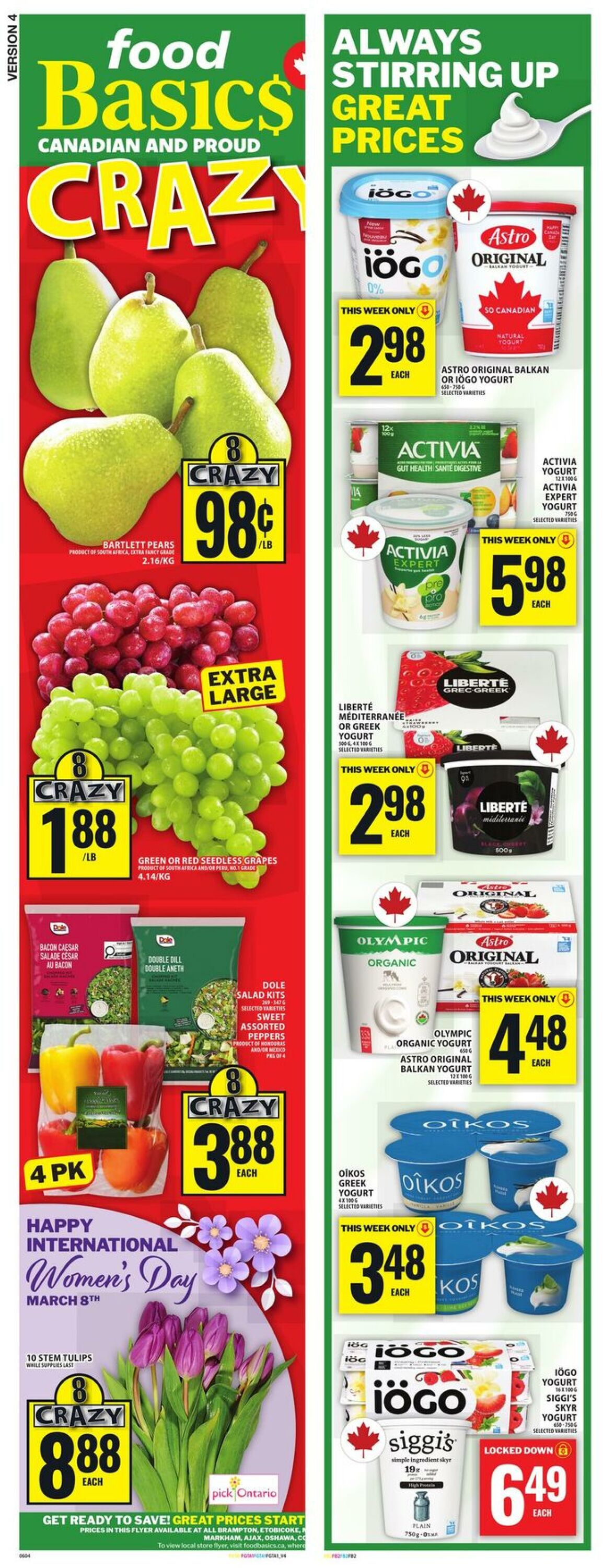 Circulaire Food Basics 05.03.2026 - 11.03.2026