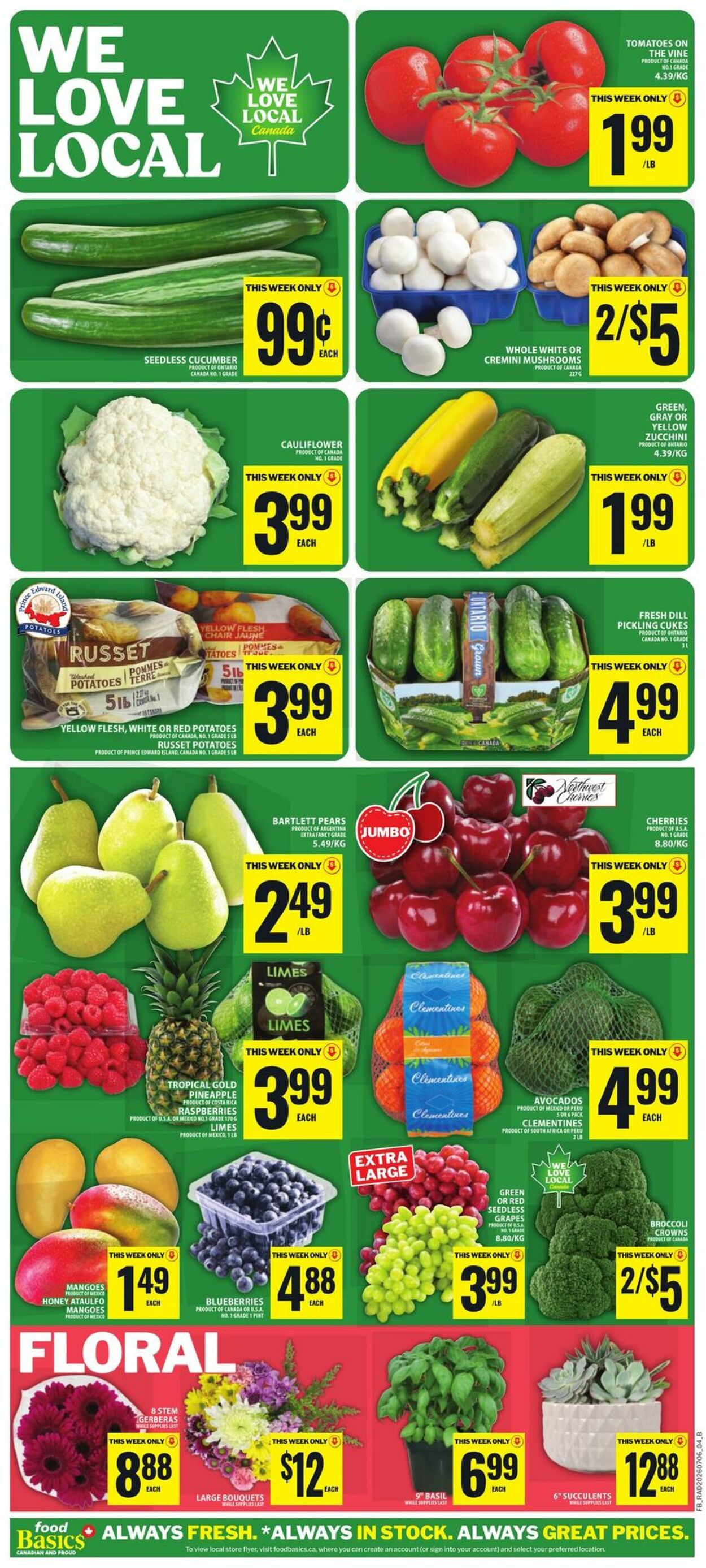 Circulaire Food Basics 09.07.2026 - 15.07.2026