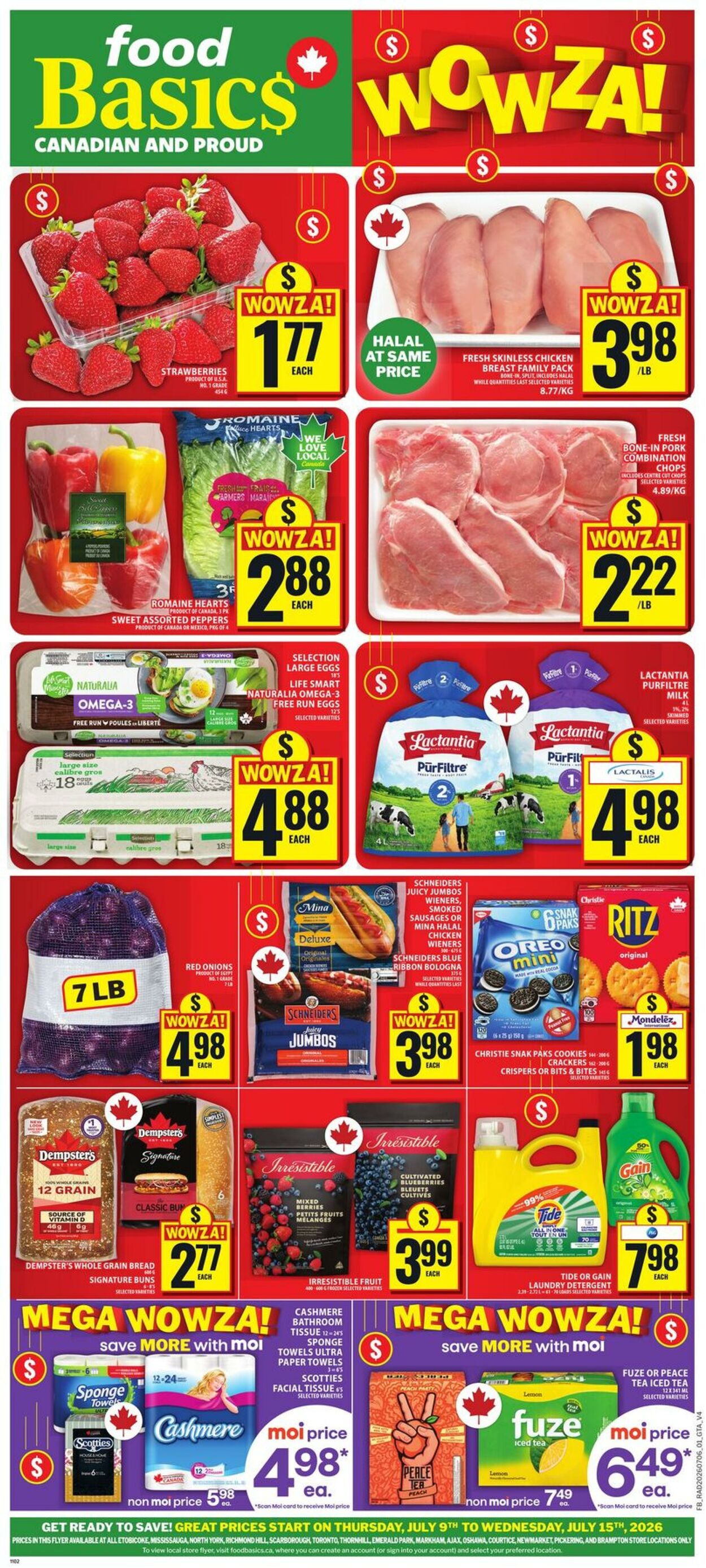 Circulaire Food Basics - Flyer 9 juil. 2026 - 15 juil. 2026