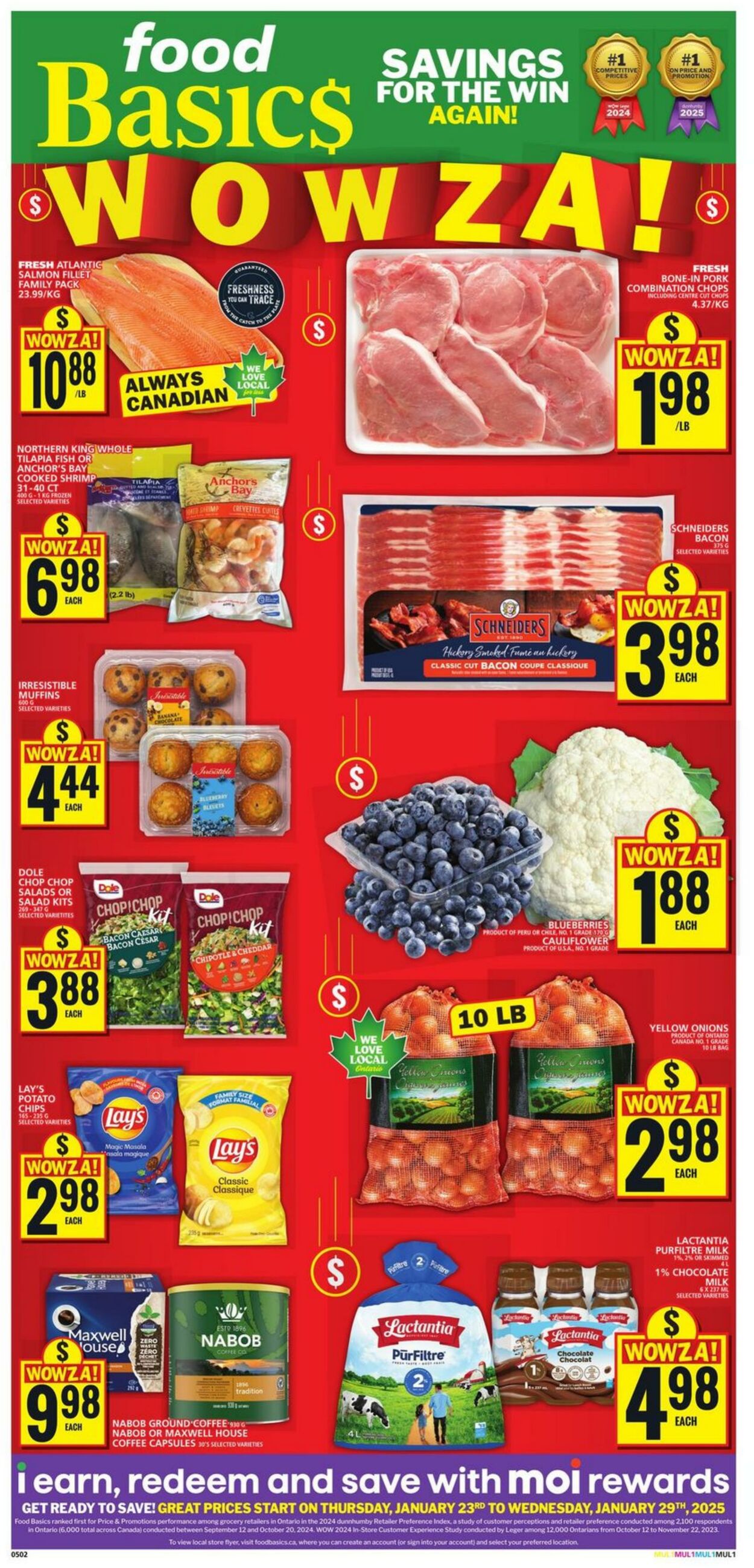 Circulaire Food Basics - Flyer 23 janv. 2025 - 29 janv. 2025