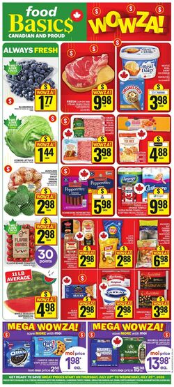 Circulaire Food Basics 23.07.2026 - 29.07.2026