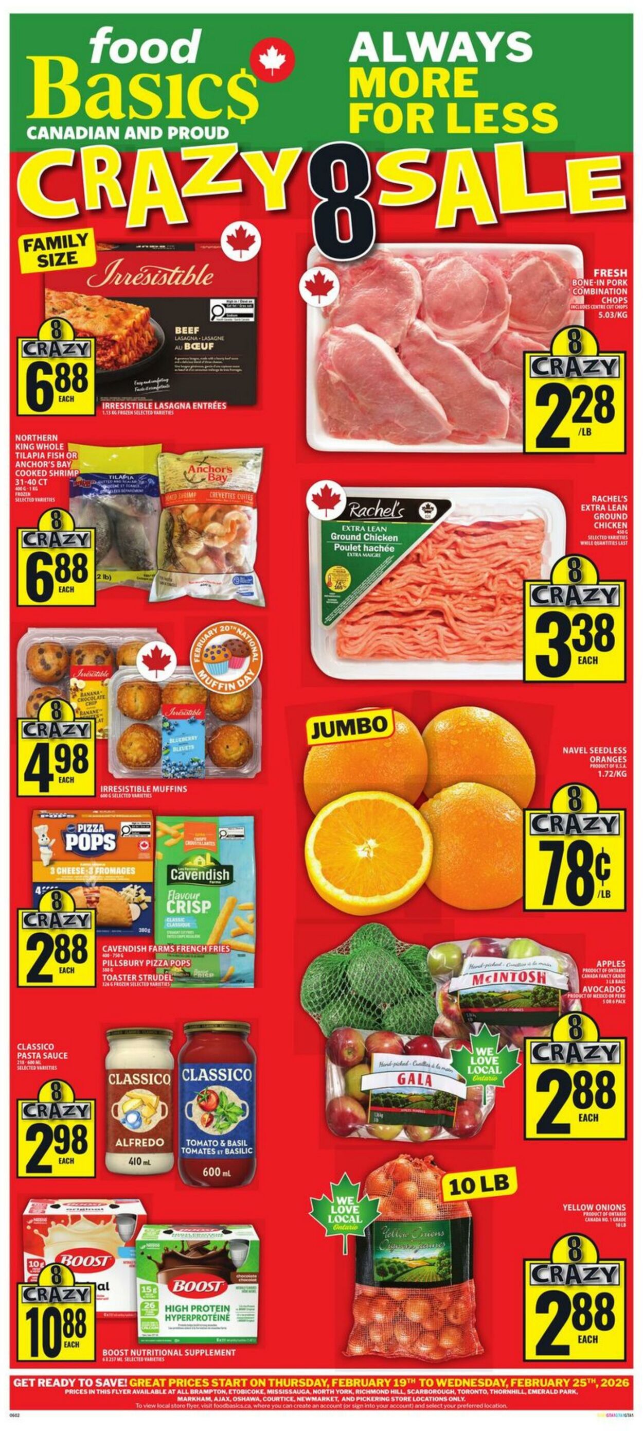 Circulaire Food Basics 19.02.2026 - 25.02.2026
