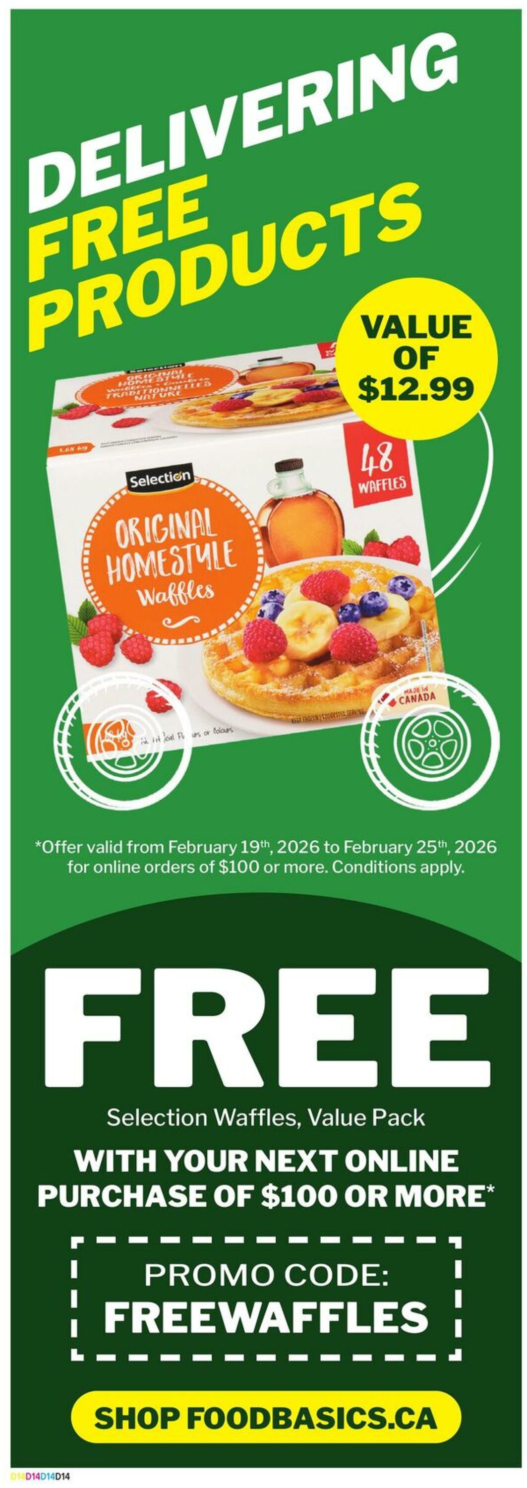 Circulaire Food Basics 19.02.2026 - 25.02.2026