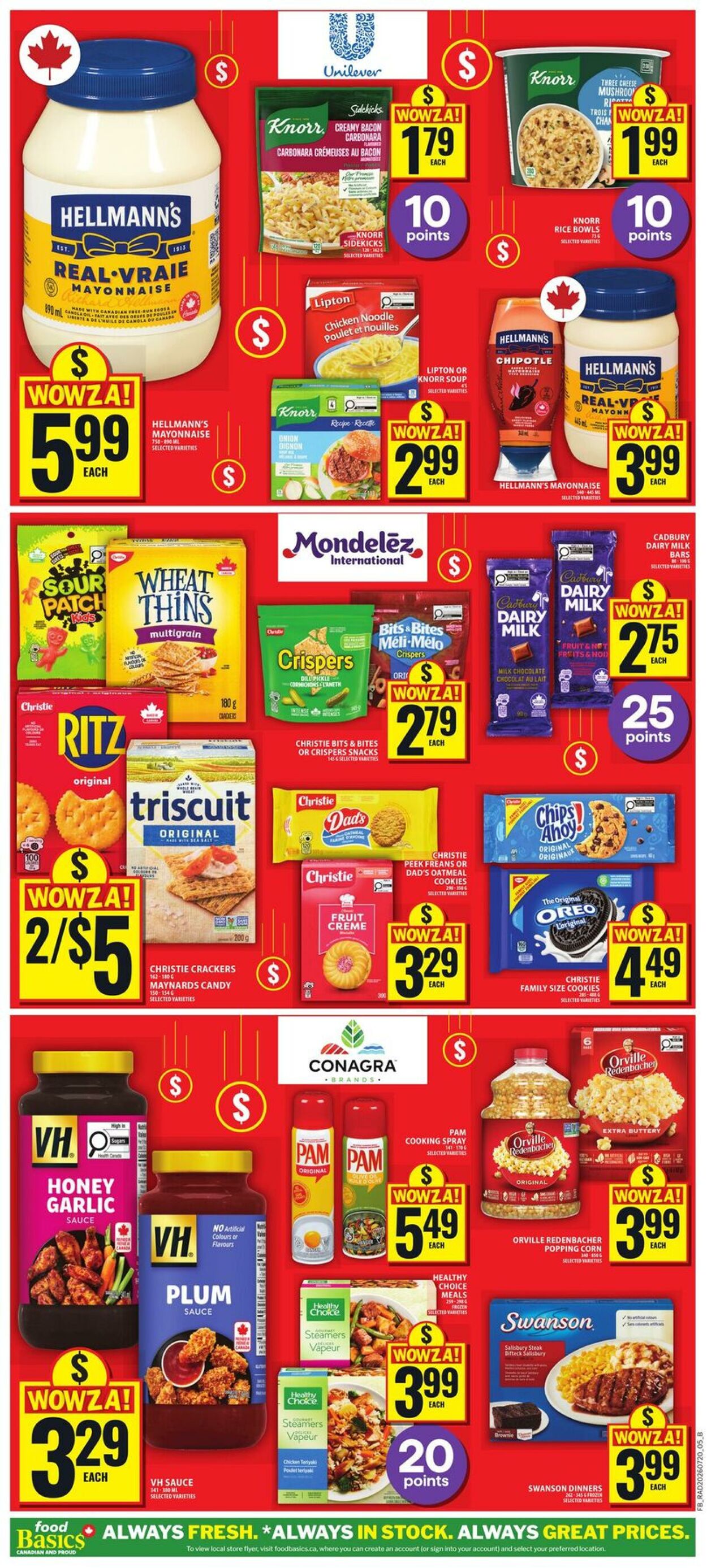 Circulaire Food Basics 23.07.2026 - 29.07.2026