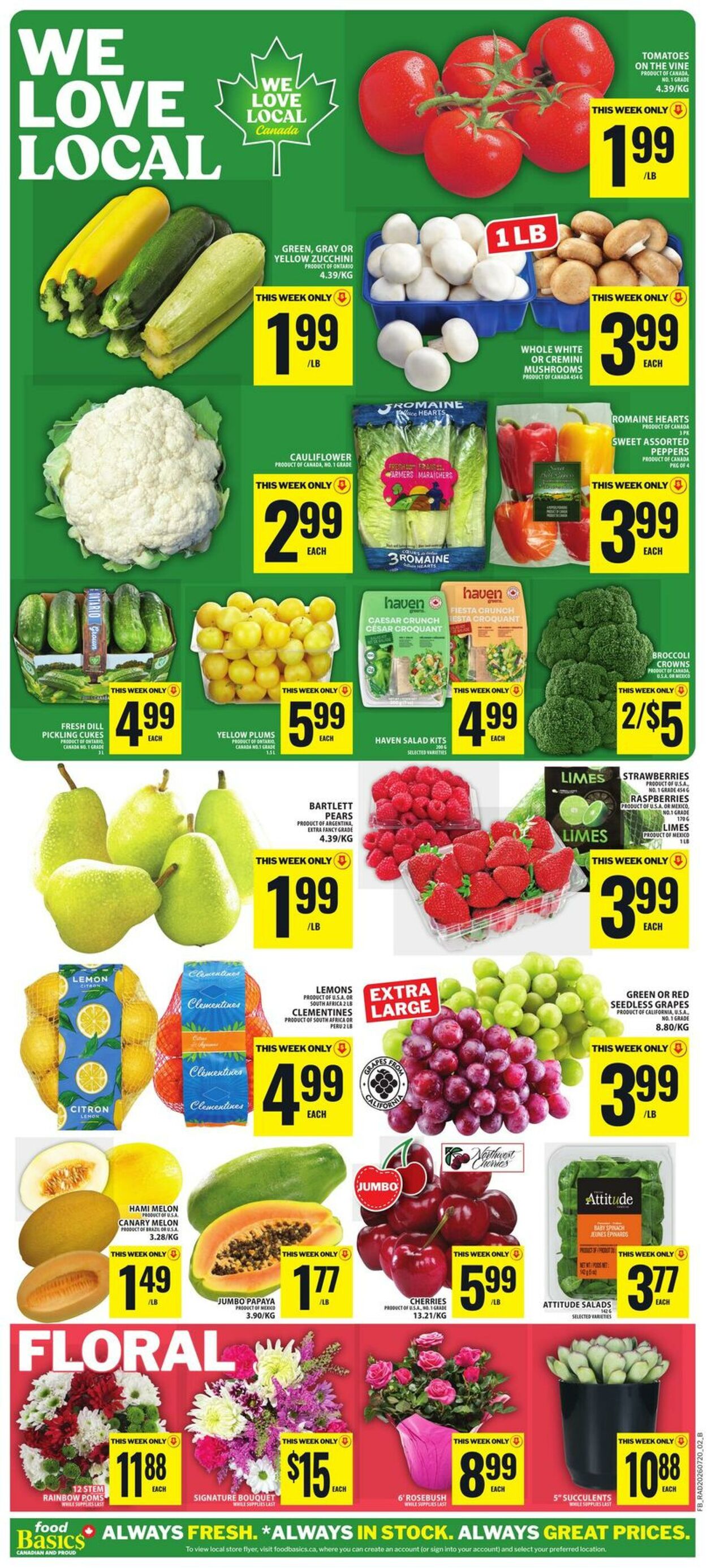 Circulaire Food Basics 23.07.2026 - 29.07.2026